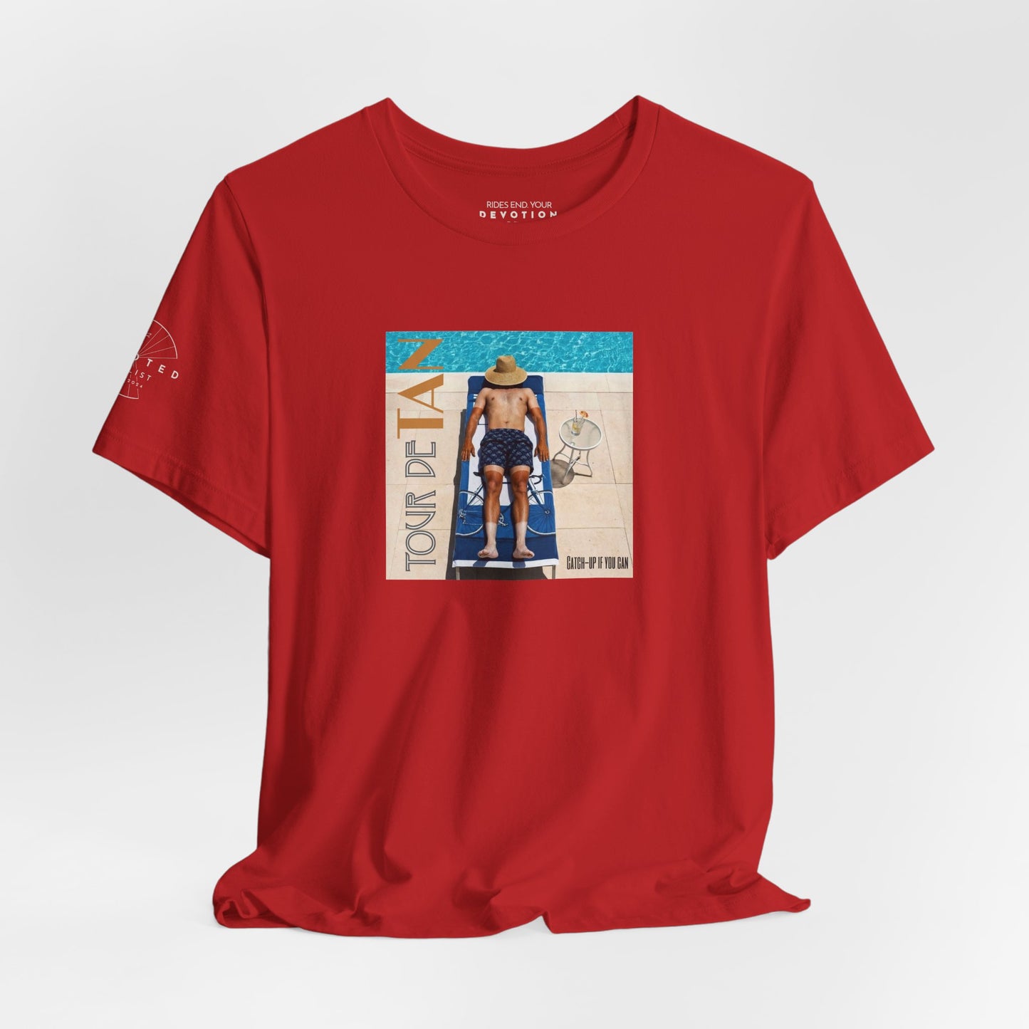 Tour de Tan (Lines) — Classic Cut Cycling T-Shirt