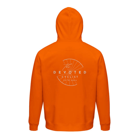 I Am A Devoted Cyclist chest print eco-friendly hoodie - The Devoted Cyclist