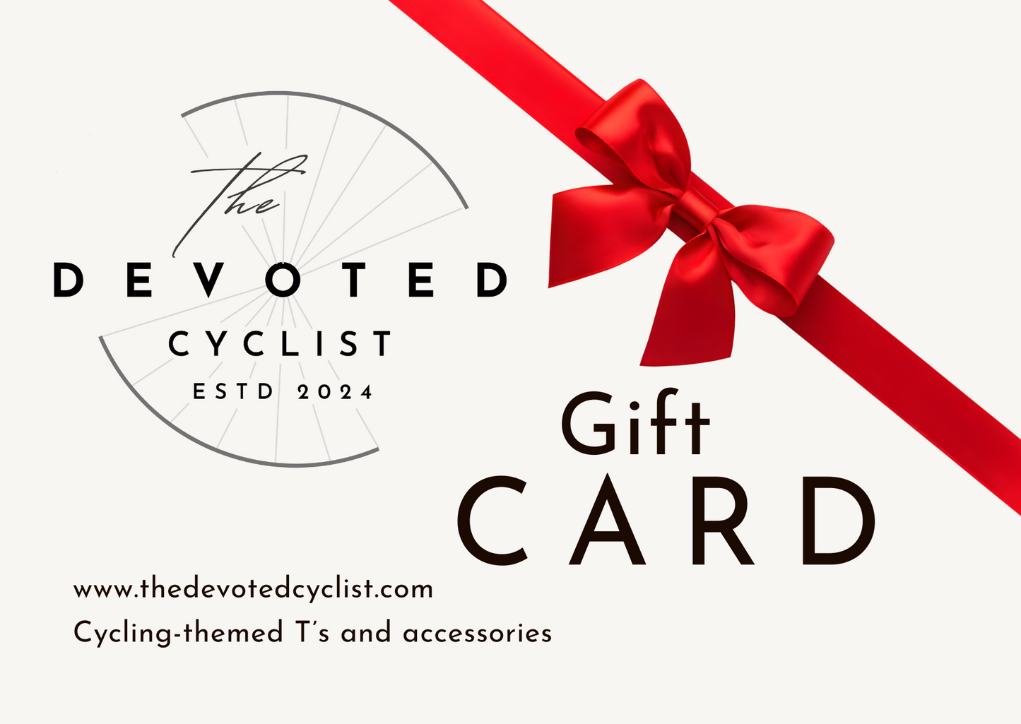 The Devoted Cyclist Gift Card