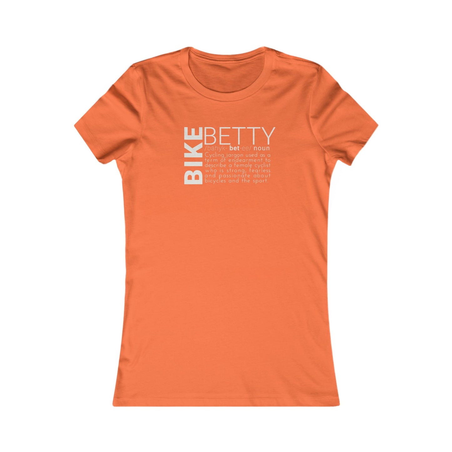 Bike Betty women's cycling t-shirt - The Devoted Cyclist