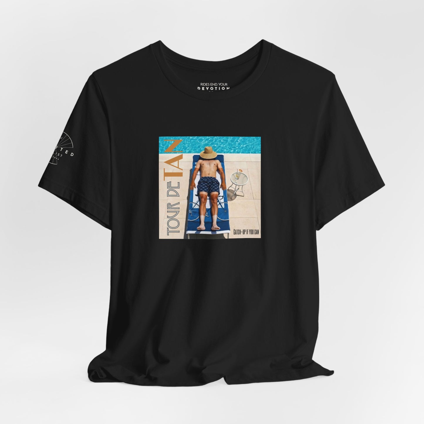 Tour de Tan (Lines) — Classic Cut Cycling T-Shirt