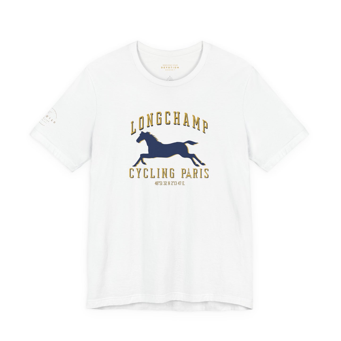Longchamp cycling Paris classic cut cycling t-shirt - The Devoted Cyclist