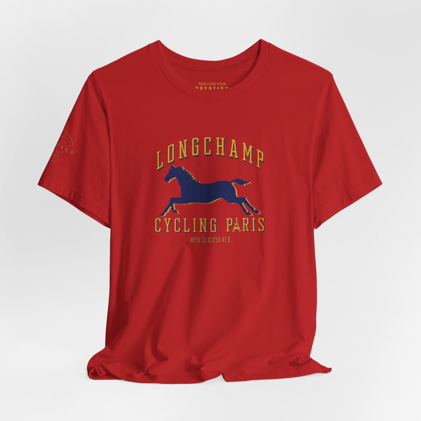 Longchamp cycling Paris classic cut cycling t-shirt - The Devoted Cyclist