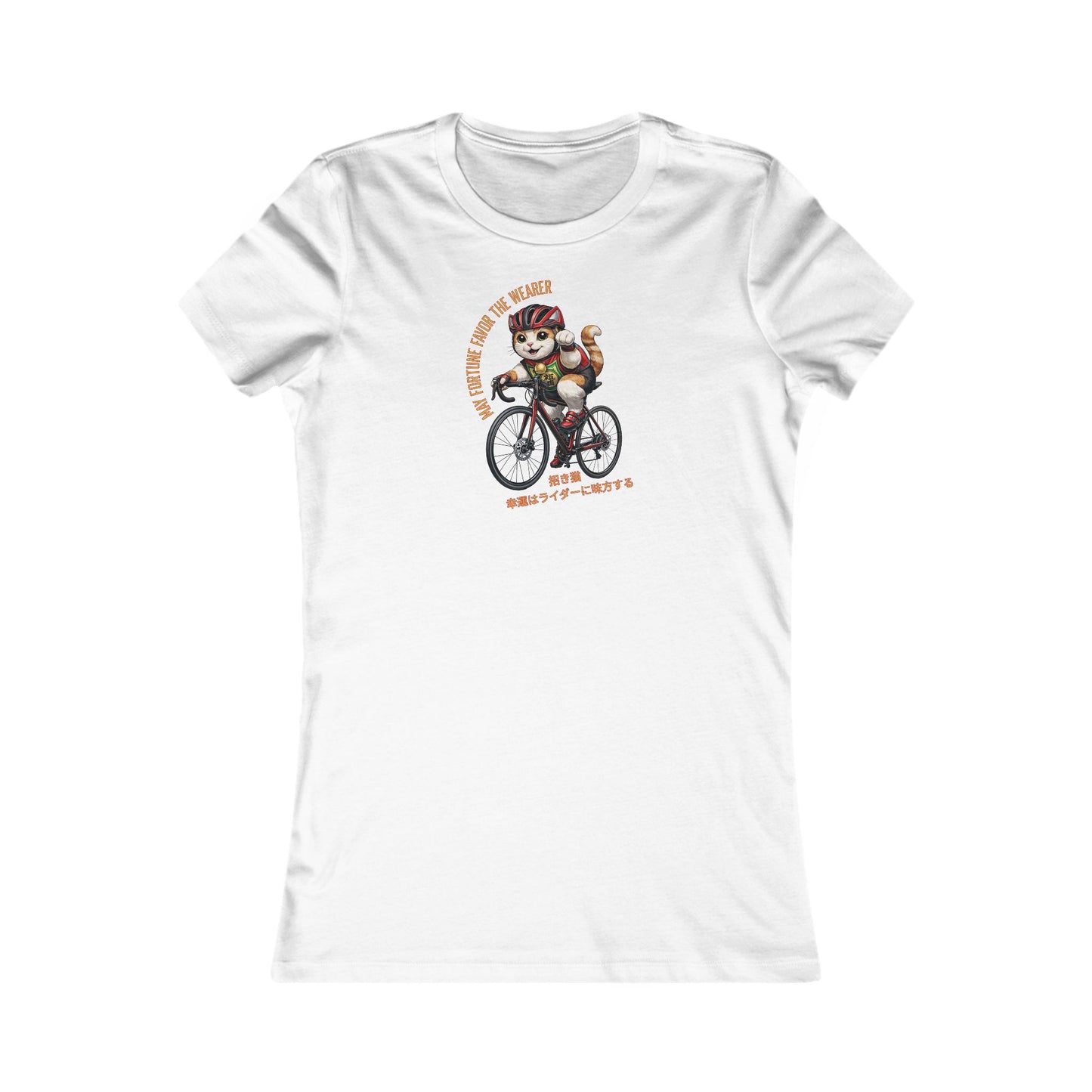 Lucky Kitty - Women's Cycling T-Shirt