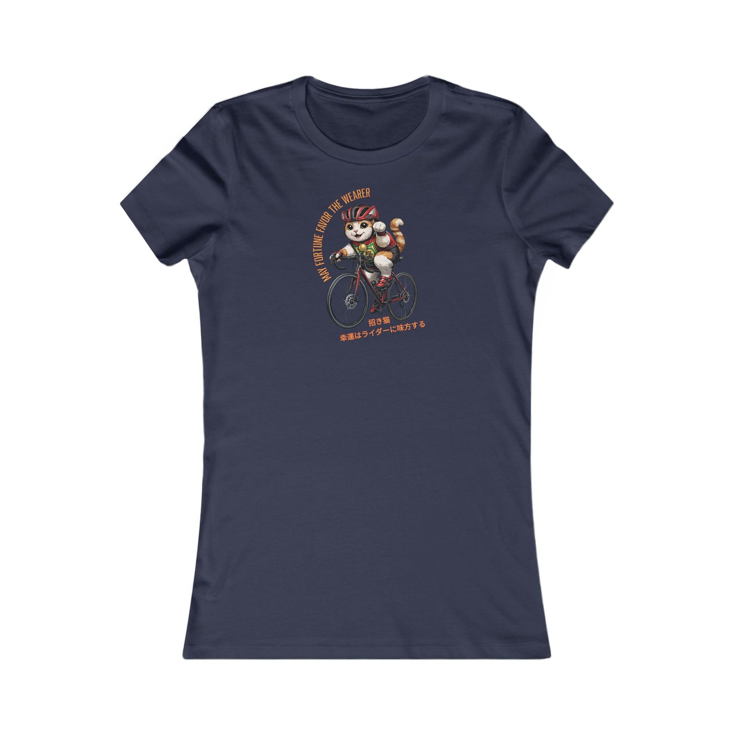 Lucky Kitty - Women's Cycling T-Shirt
