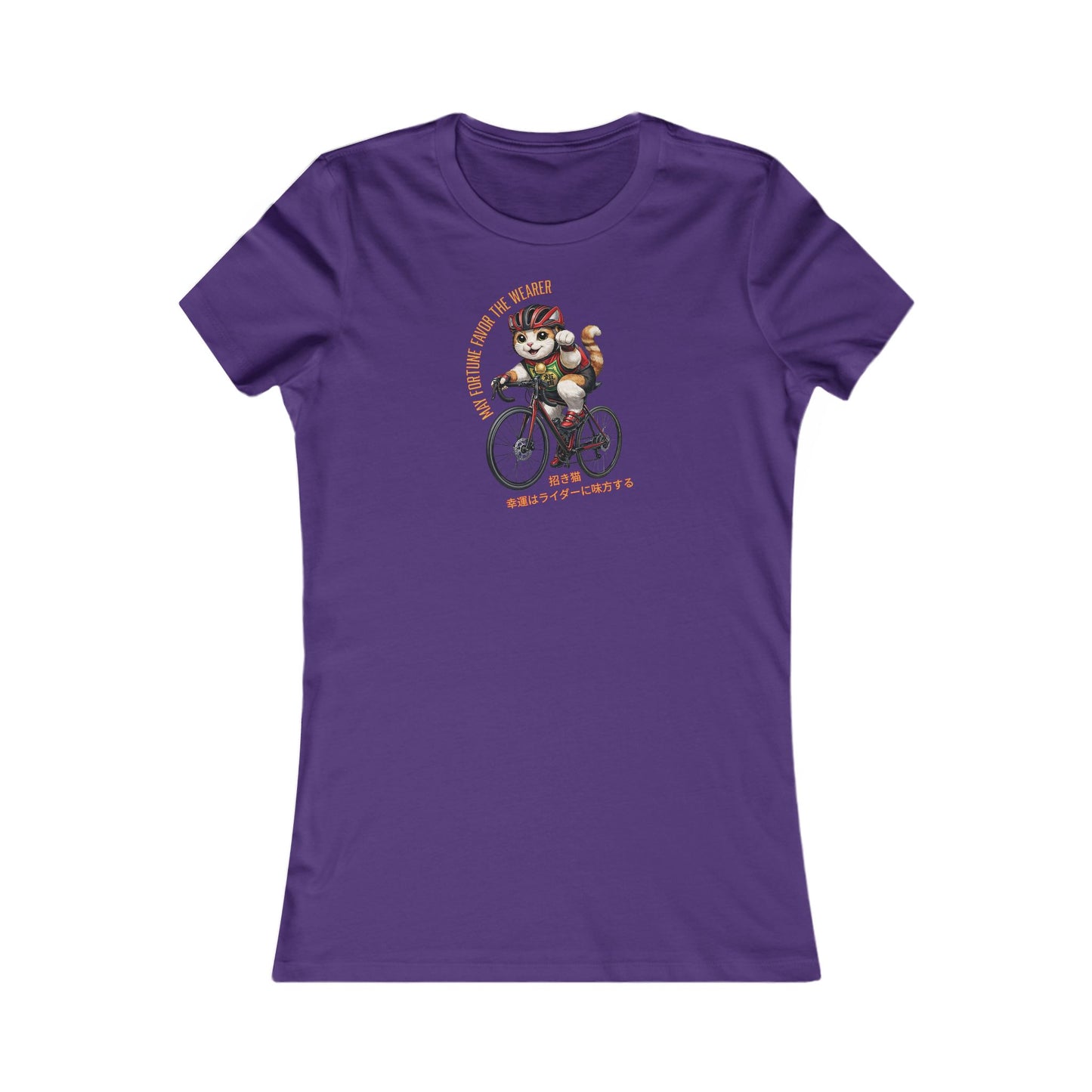 Lucky Kitty - Women's Cycling T-Shirt