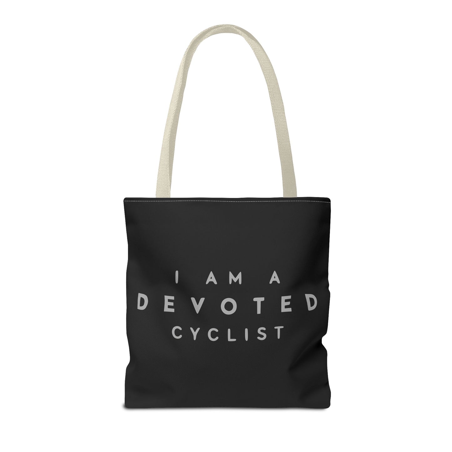 The Devoted Cyclist Tote Bag ‚-'I Am a Devoted Cyclist' Tote