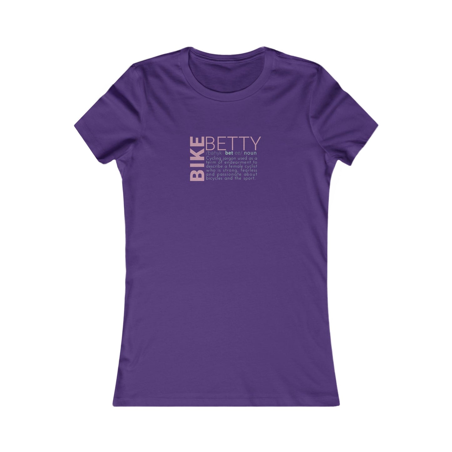 Bike Betty women's cycling t-shirt - The Devoted Cyclist