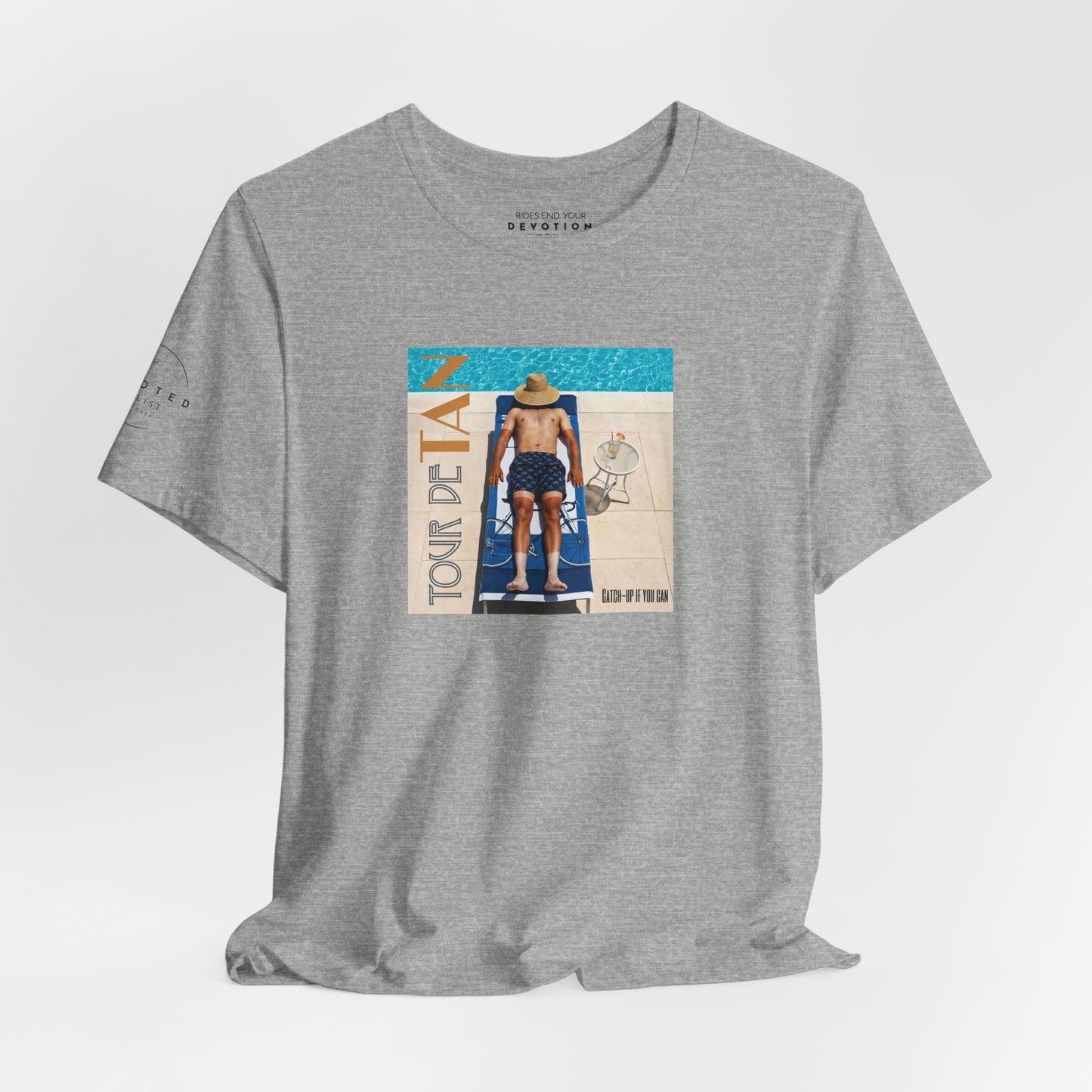 Tour de Tan (Lines) — Classic Cut Cycling T-Shirt