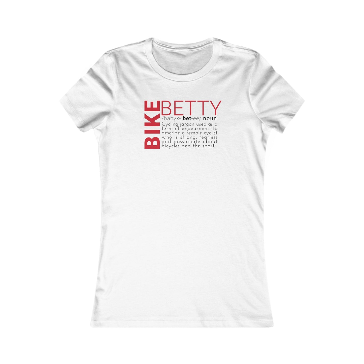 Bike Betty women's cycling t-shirt - The Devoted Cyclist