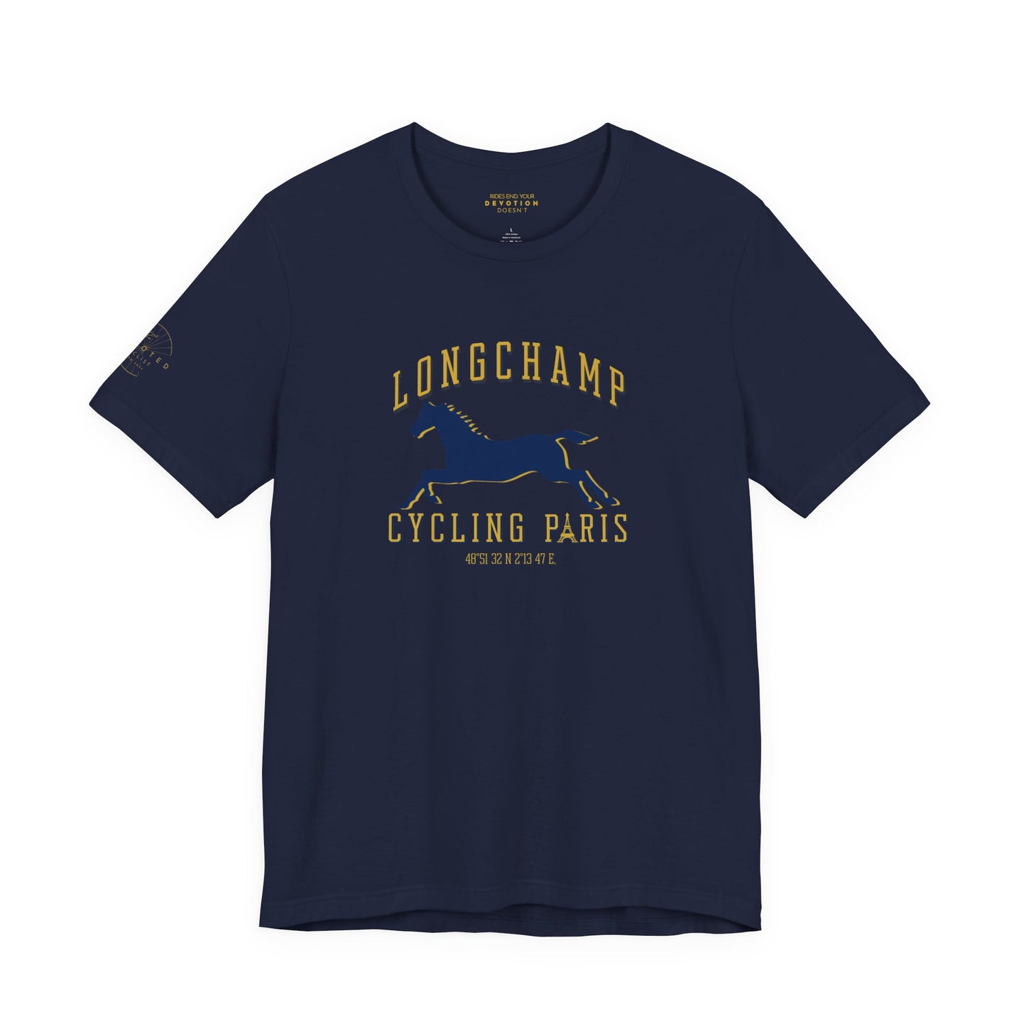 Longchamp cycling Paris classic cut cycling t-shirt - The Devoted Cyclist