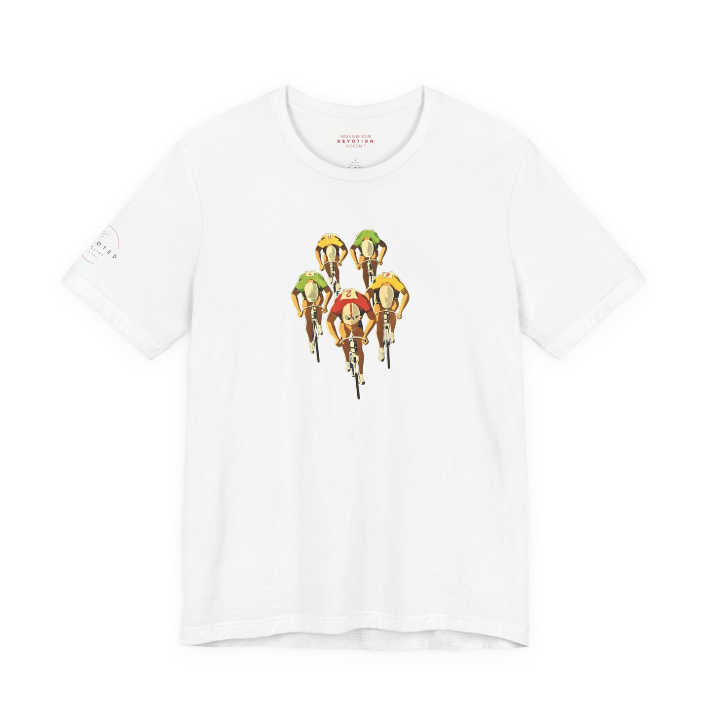 Vintage road cycling race classic cut cycling t-shirt - The Devoted Cyclist