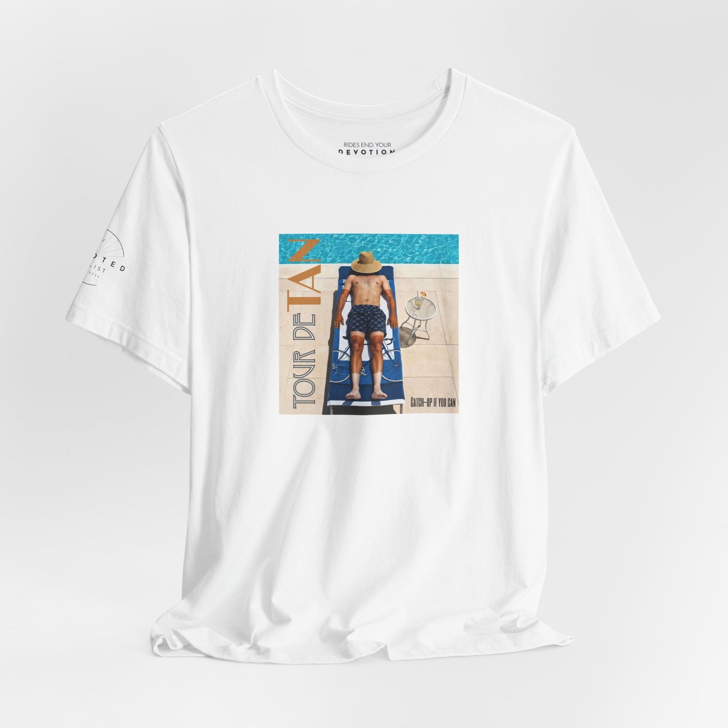 Tour de Tan (Lines) — Classic Cut Cycling T-Shirt