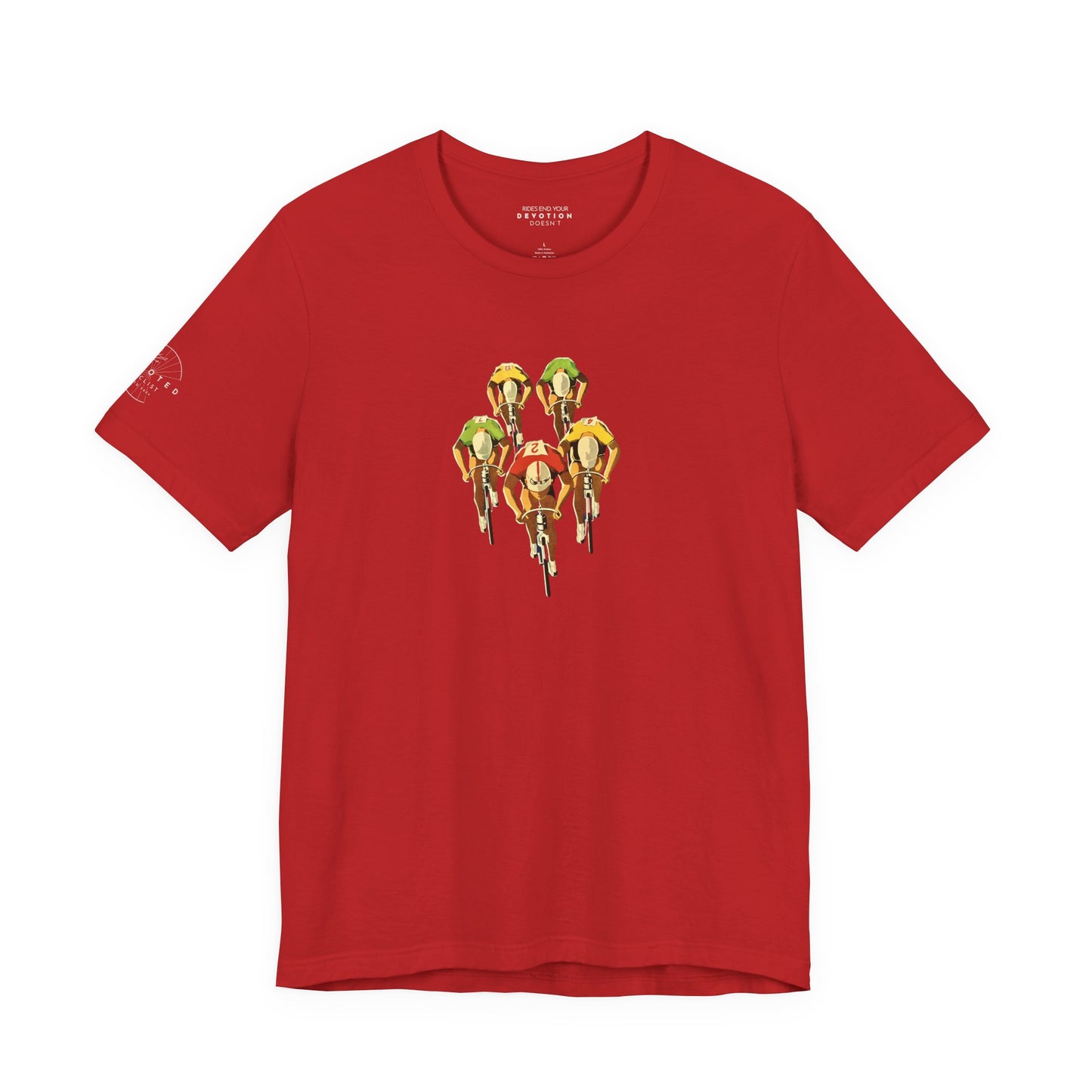 Vintage road cycling race classic cut cycling t-shirt - The Devoted Cyclist