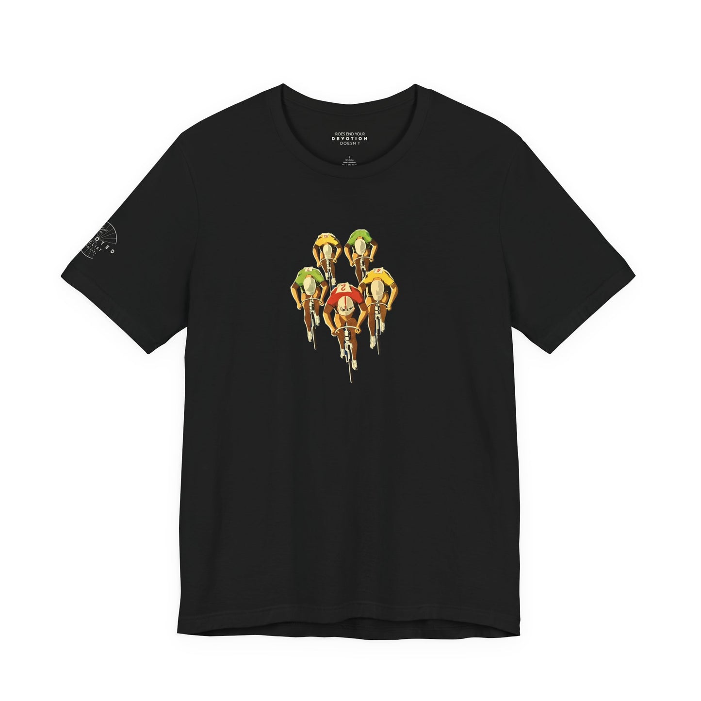 Vintage road cycling race classic cut cycling t-shirt - The Devoted Cyclist