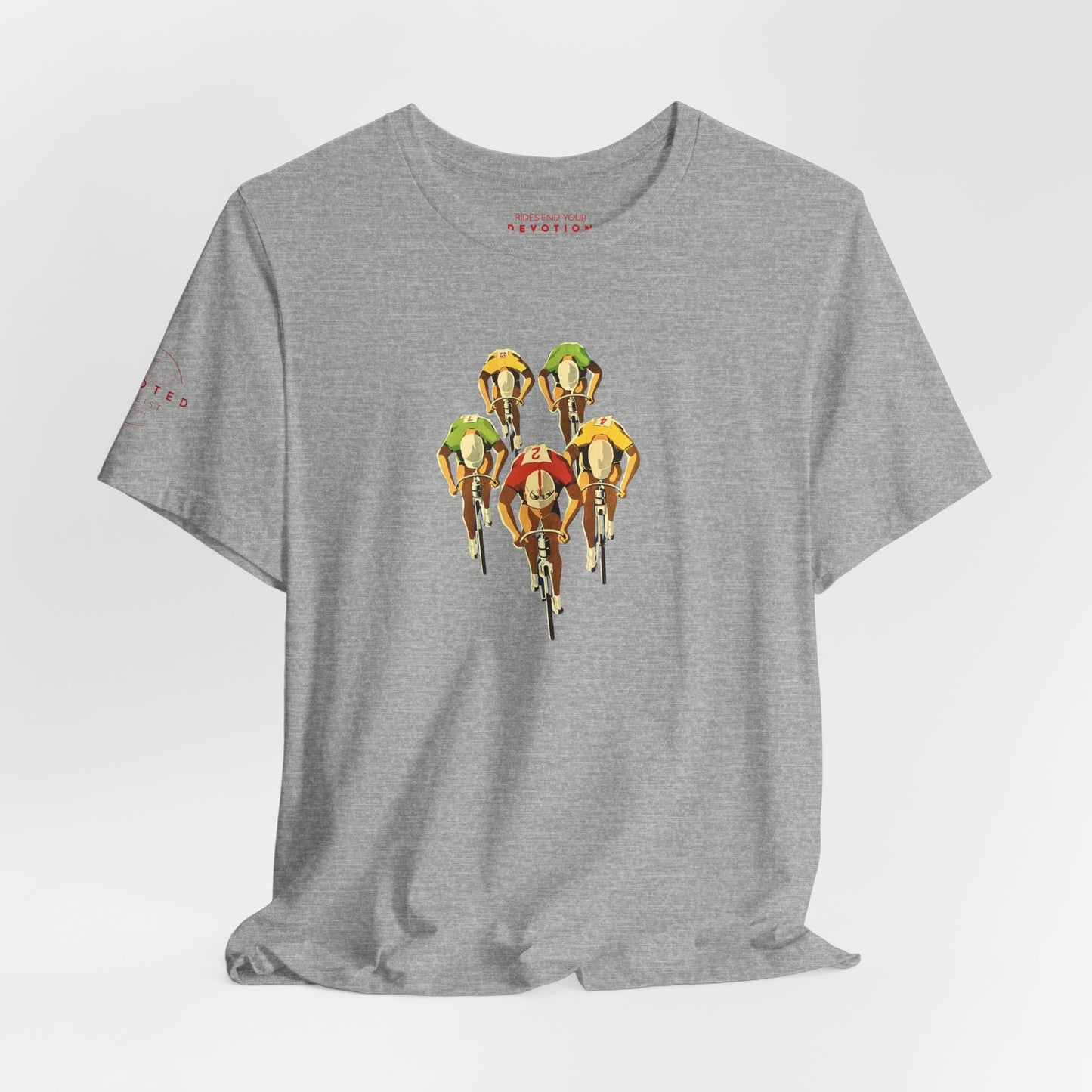 Vintage road cycling race classic cut cycling t-shirt - The Devoted Cyclist