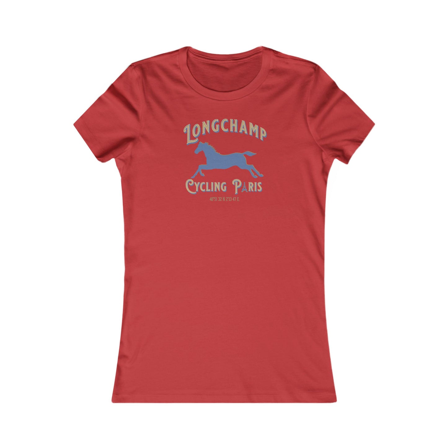 Longchamp cycling femmes women's cycling t-shirt - The Devoted Cyclist