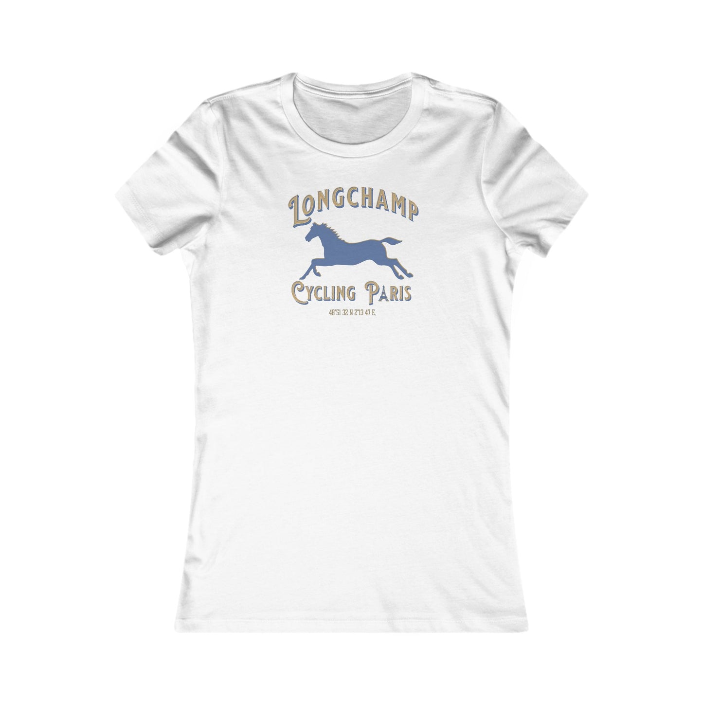 Longchamp cycling femmes women's cycling t-shirt - The Devoted Cyclist