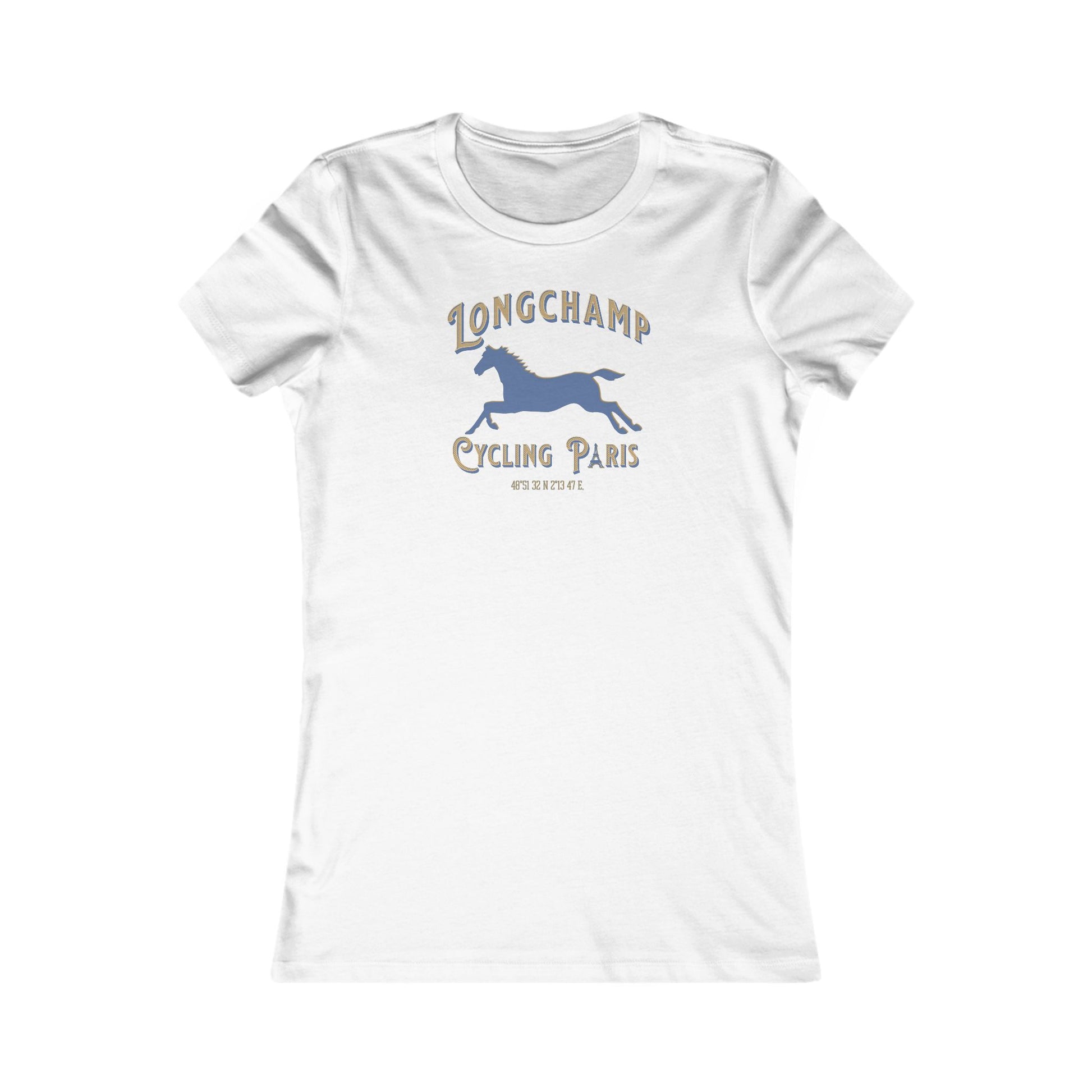 Longchamp cycling femmes women's cycling t-shirt - The Devoted Cyclist