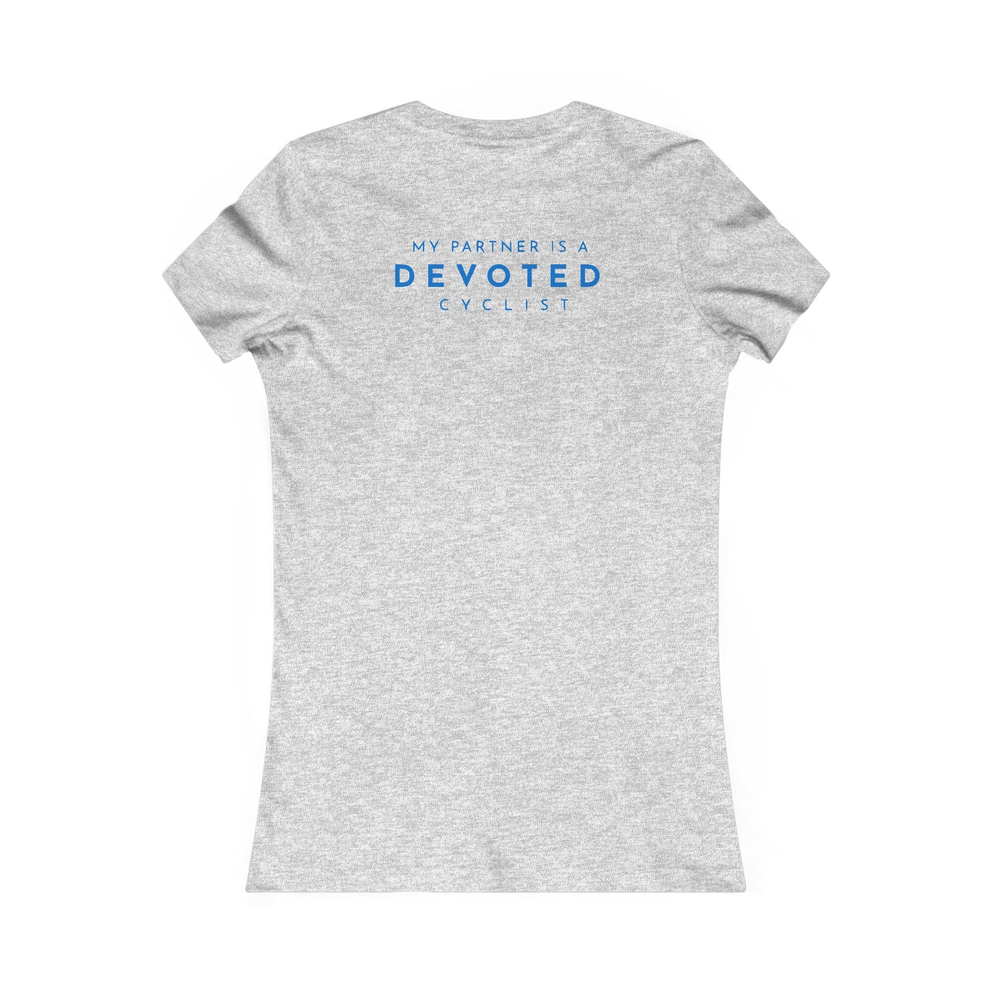 Bicycle Widow humorous women's cycling t-shirt - The Devoted Cyclist