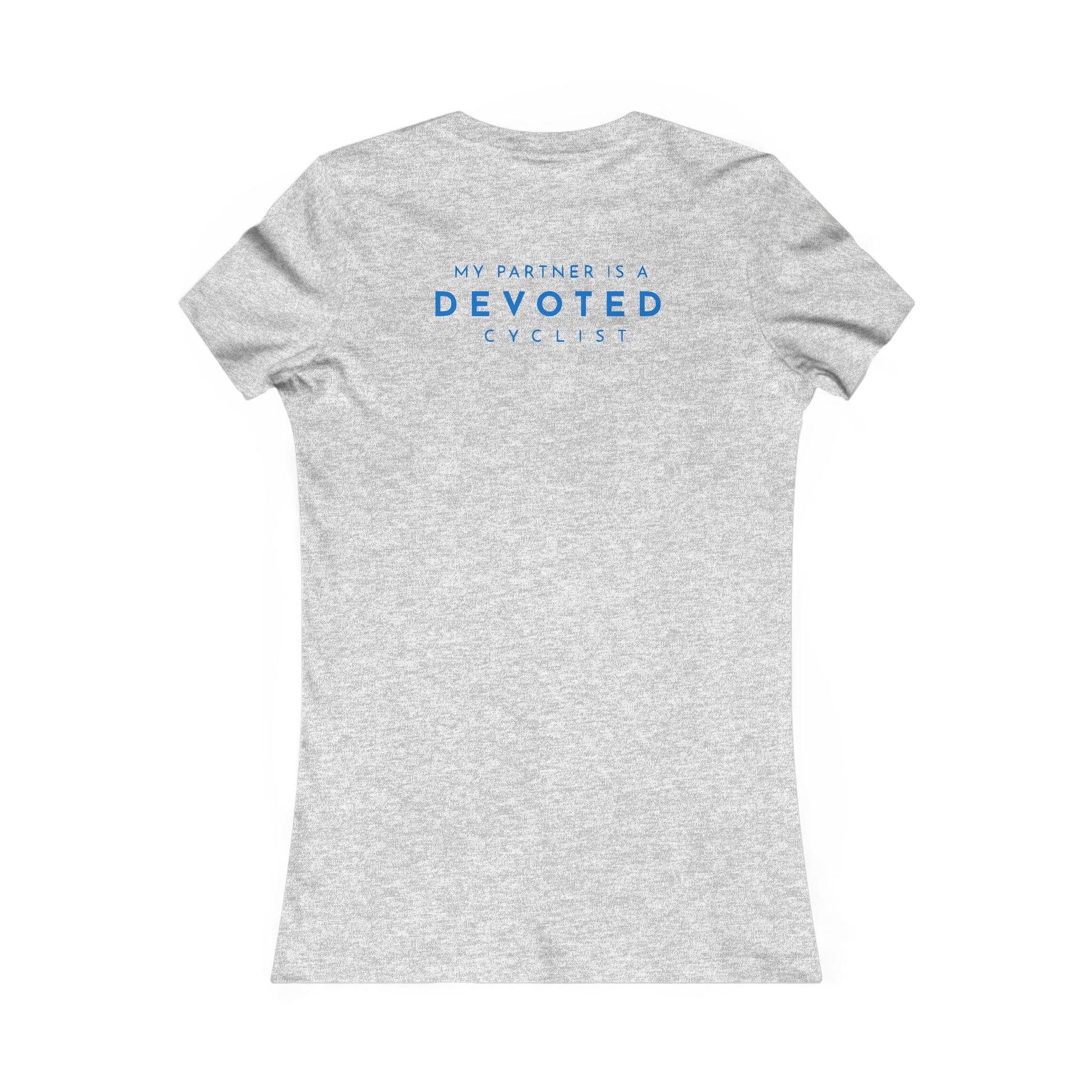 Bicycle Widow humorous women's cycling t-shirt - The Devoted Cyclist