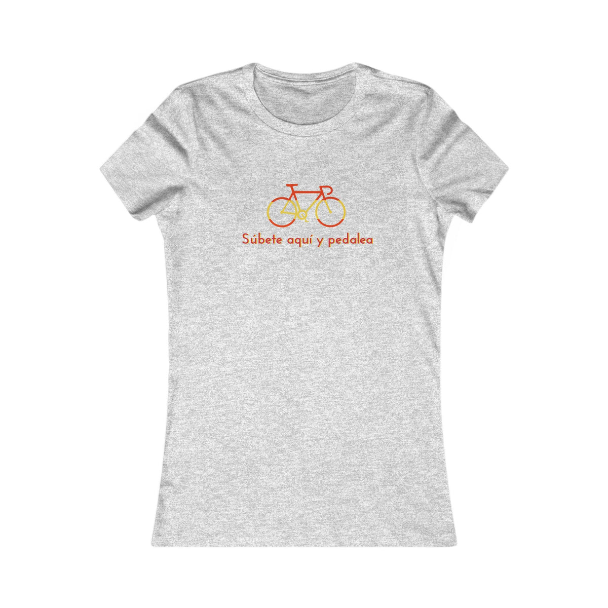 Subete Aqui y Pedalea-Women's Cycling T-Shirt