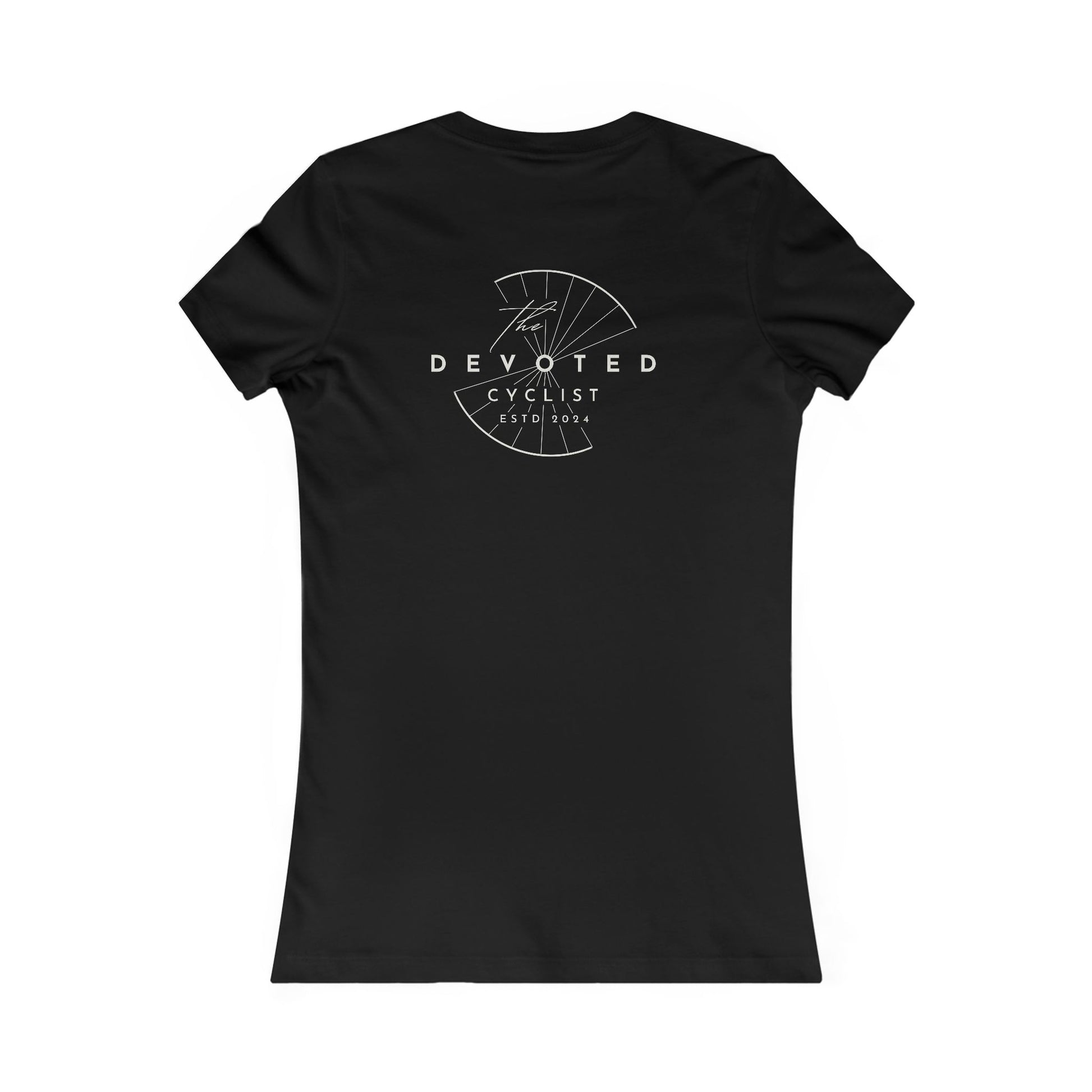 Strong women ride bikes women's cycling t-shirt - The Devoted Cyclist