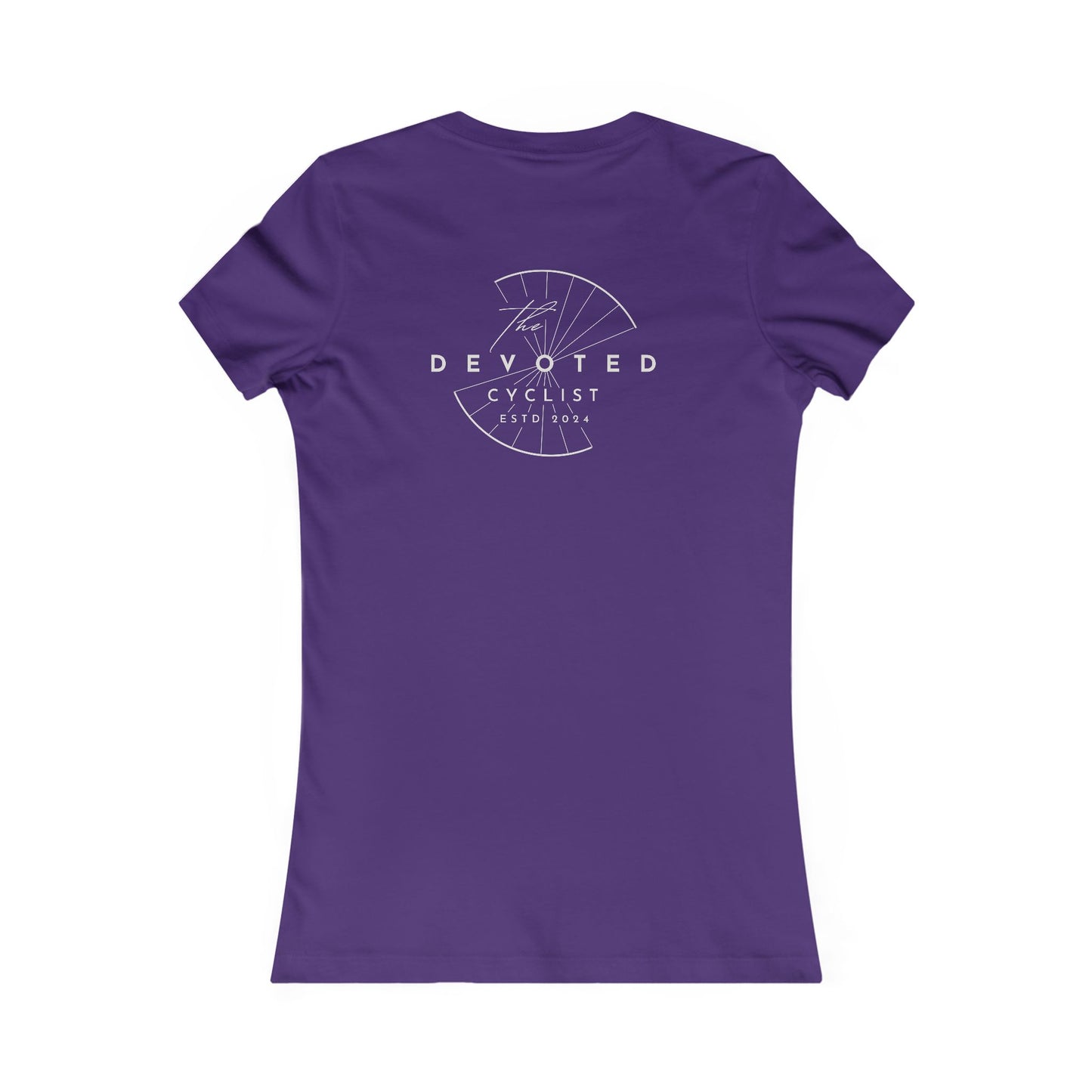 Strong women ride bikes women's cycling t-shirt - The Devoted Cyclist