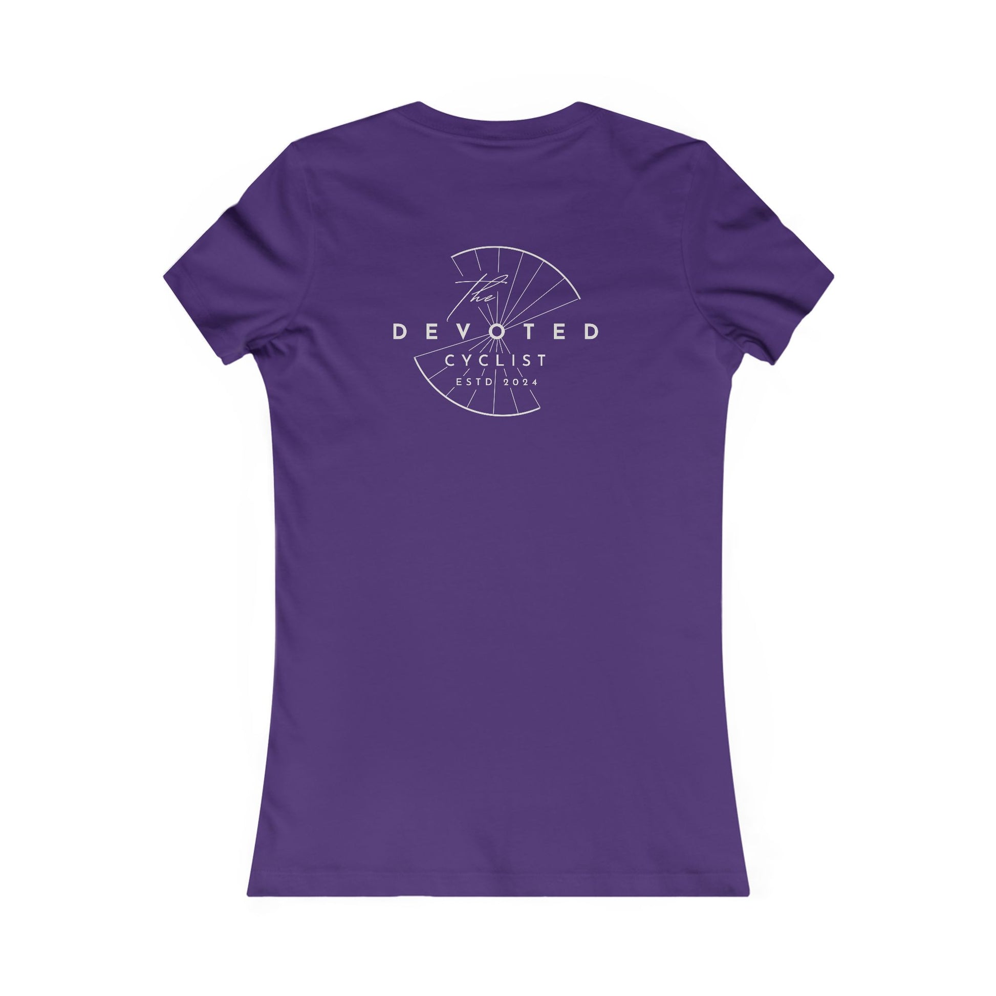 Strong women ride bikes women's cycling t-shirt - The Devoted Cyclist
