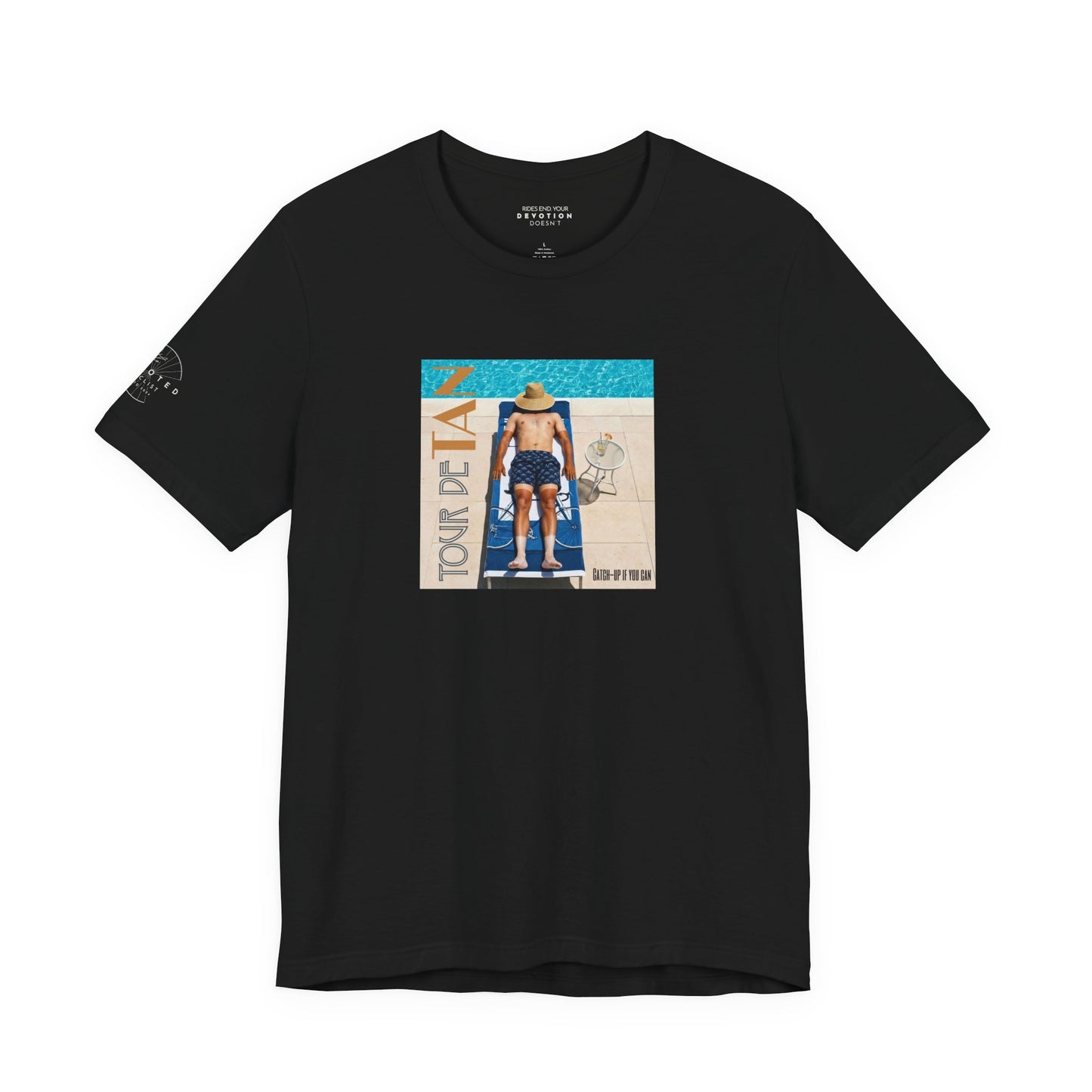 Tour de Tan (Lines) — Classic Cut Cycling T-Shirt
