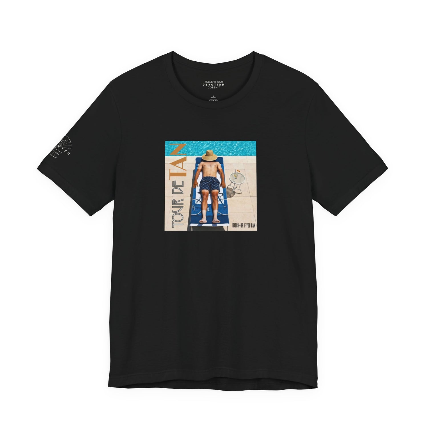 Tour de Tan Lines classic cut cycling t-shirt - The Devoted Cyclist