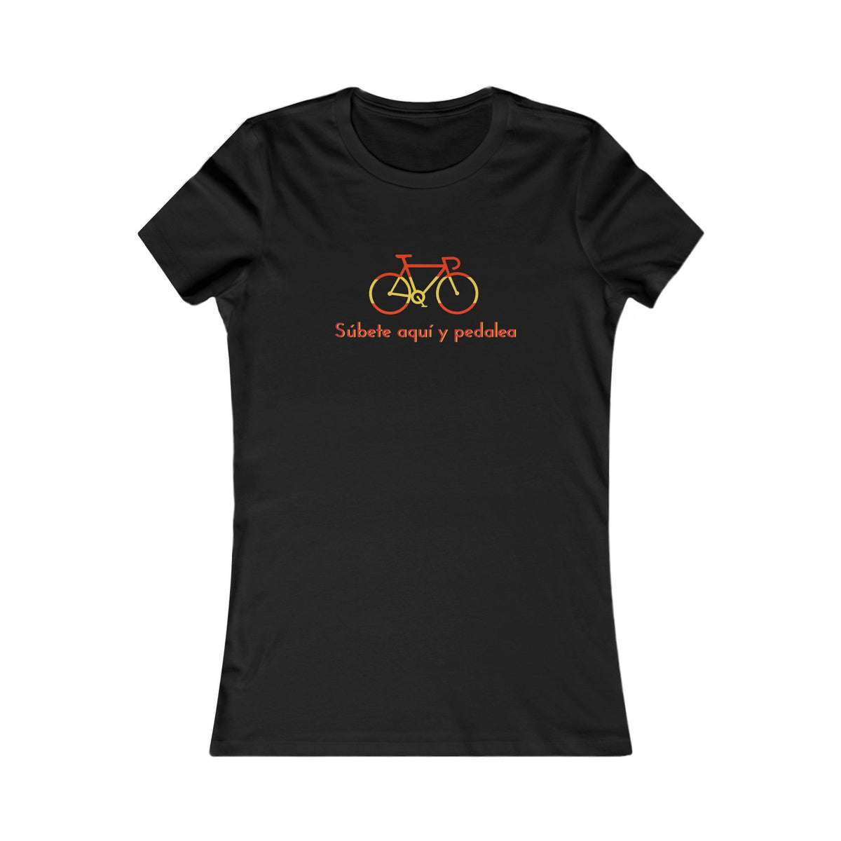 Subete Aqui y Pedalea-Women's Cycling T-Shirt