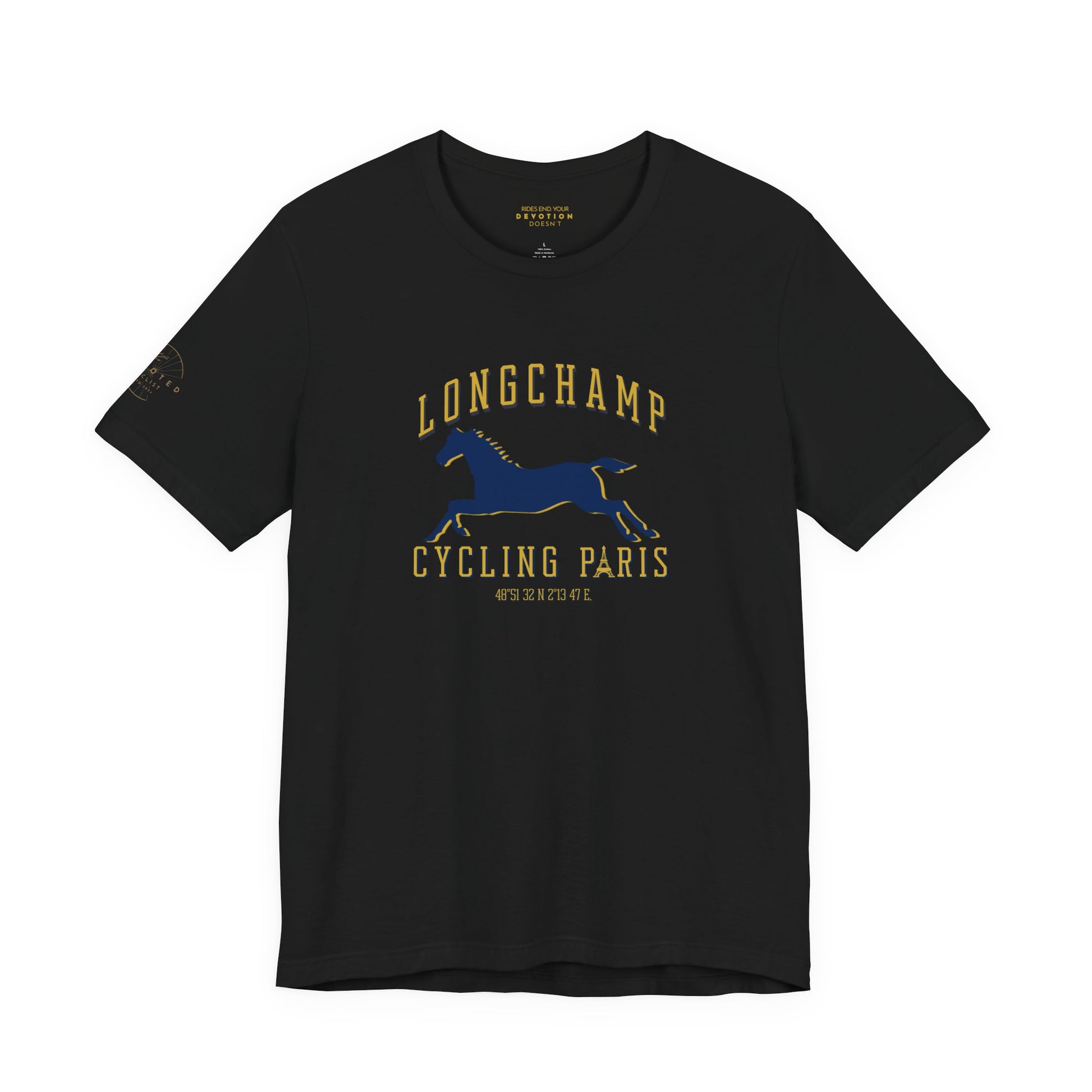 Longchamp cycling Paris classic cut cycling t-shirt - The Devoted Cyclist