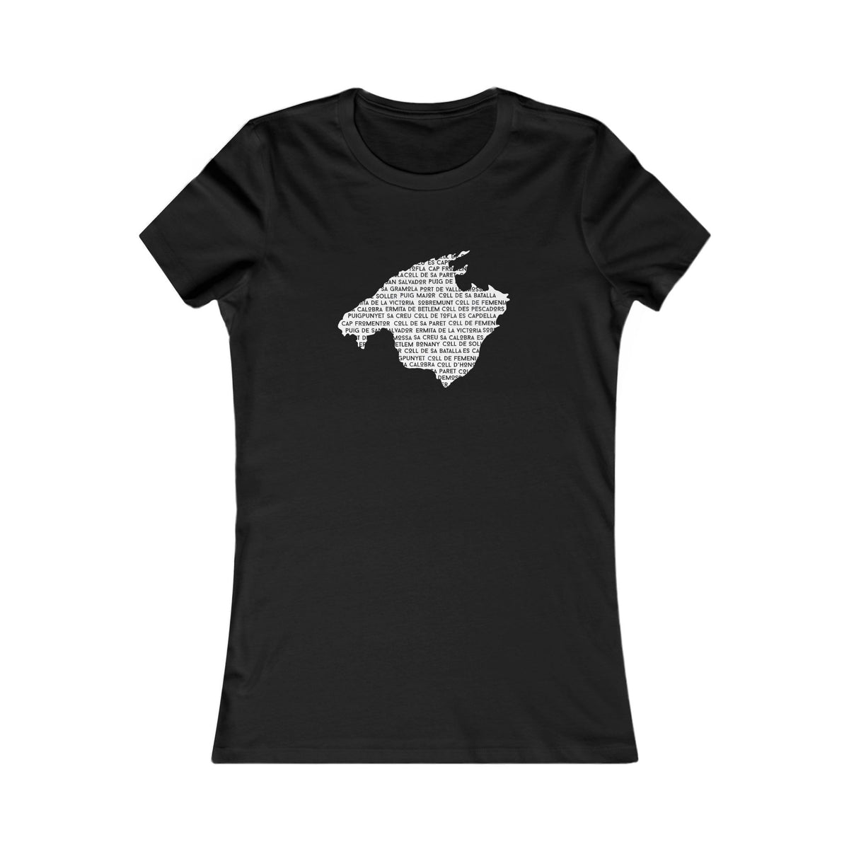 Mallorca Climbs Silhouette - Women's Cycling T-Shirt