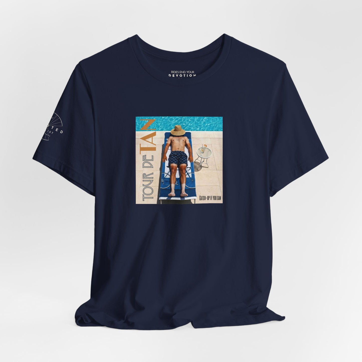 Tour de Tan (Lines) — Classic Cut Cycling T-Shirt