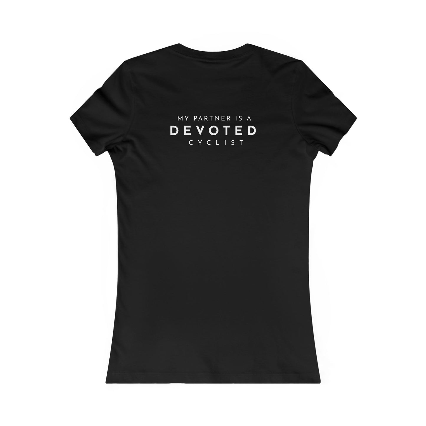 Bicycle Widow humorous women's cycling t-shirt - The Devoted Cyclist