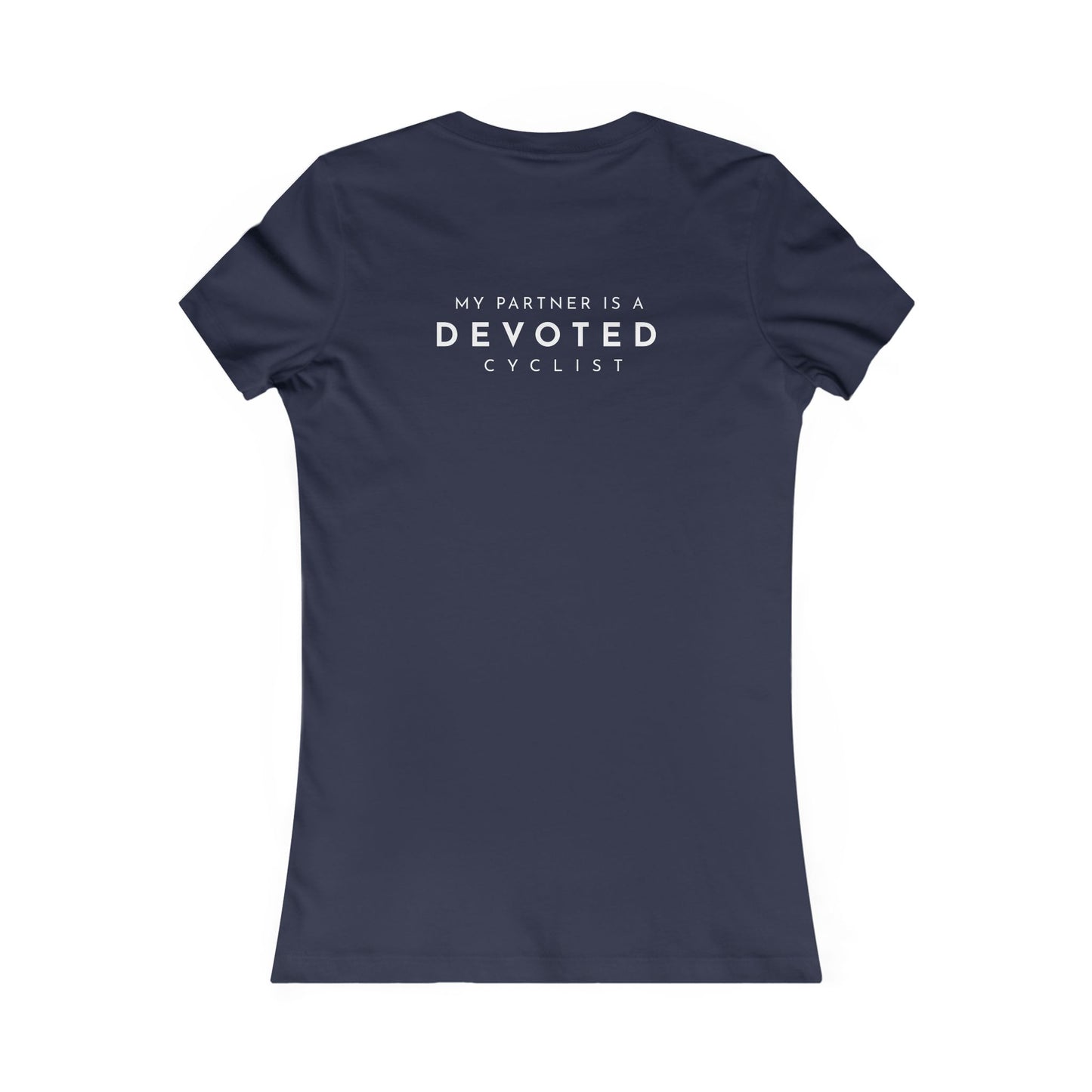 Bicycle Widow humorous women's cycling t-shirt - The Devoted Cyclist