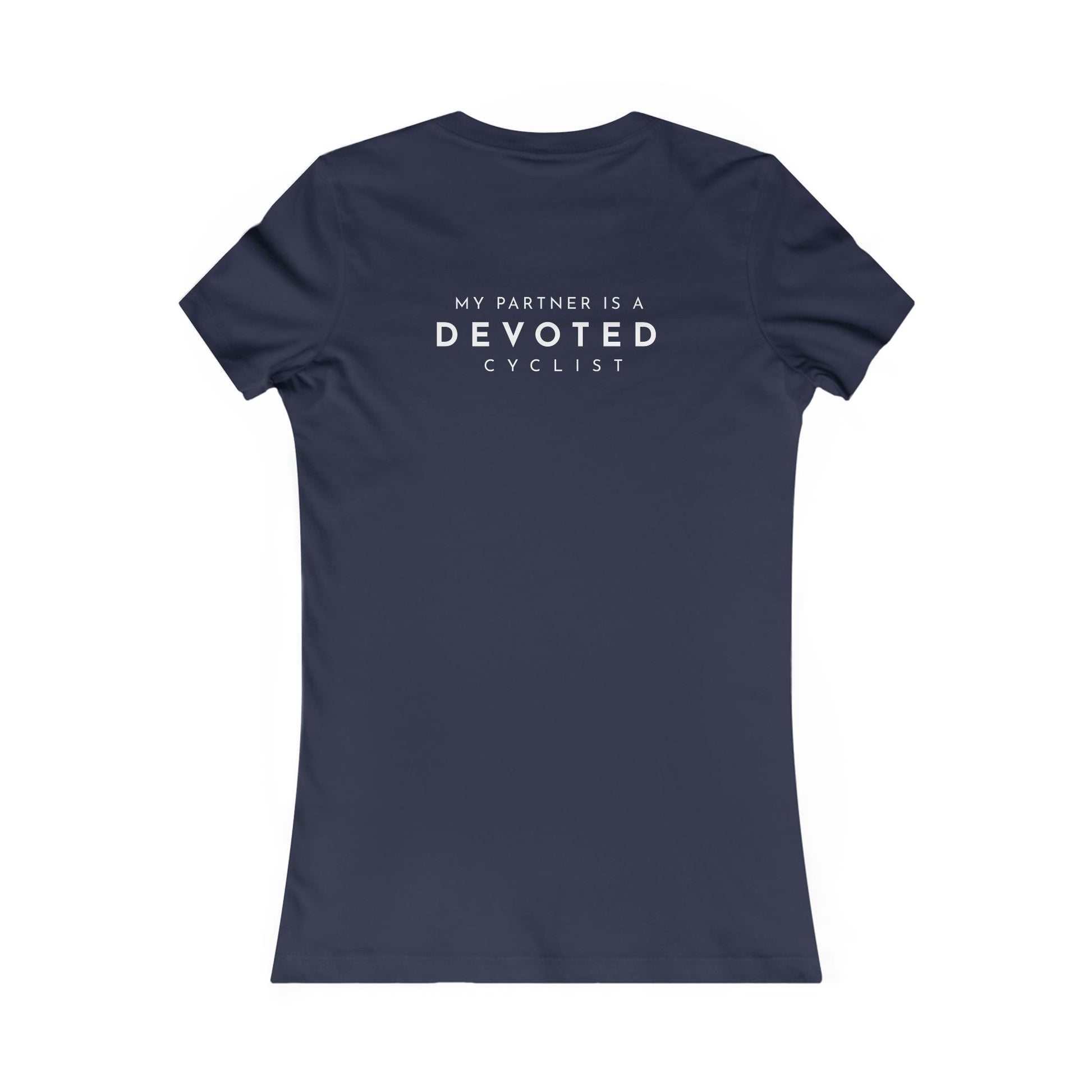 Bicycle Widow humorous women's cycling t-shirt - The Devoted Cyclist