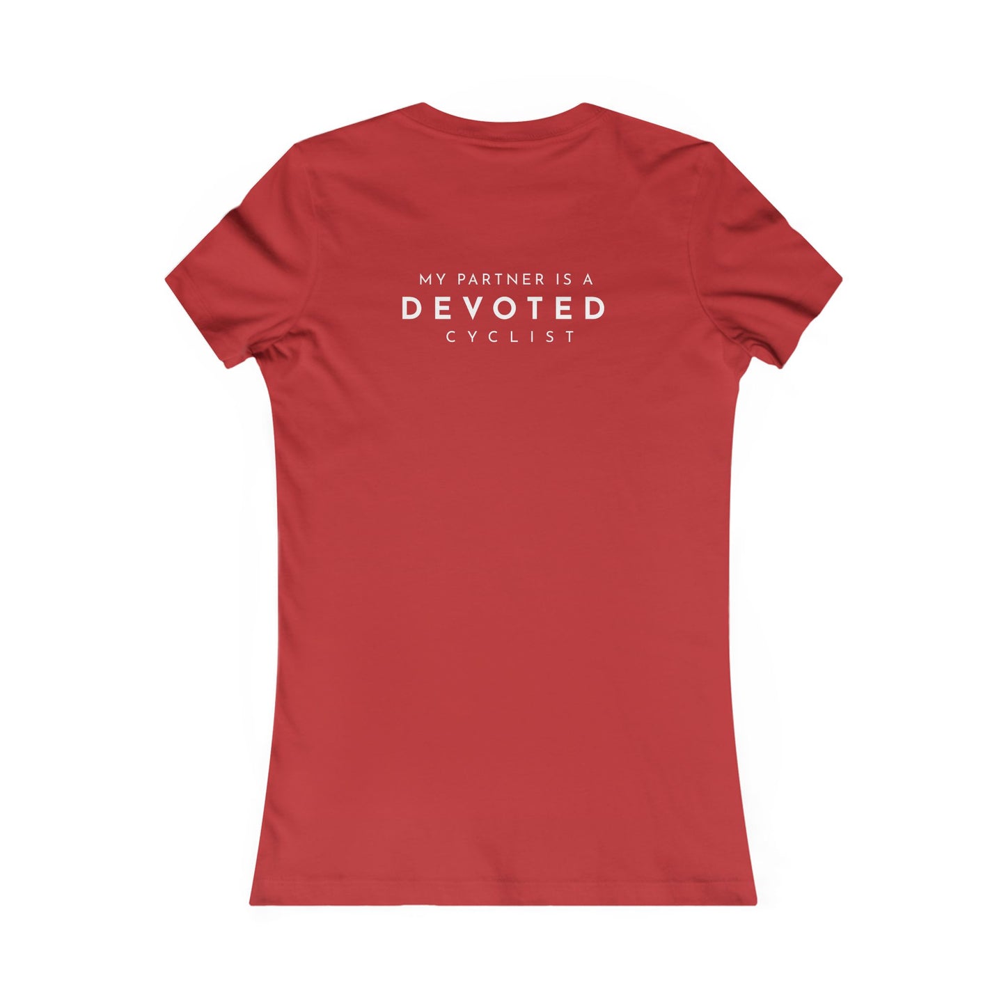 Bicycle Widow humorous women's cycling t-shirt - The Devoted Cyclist