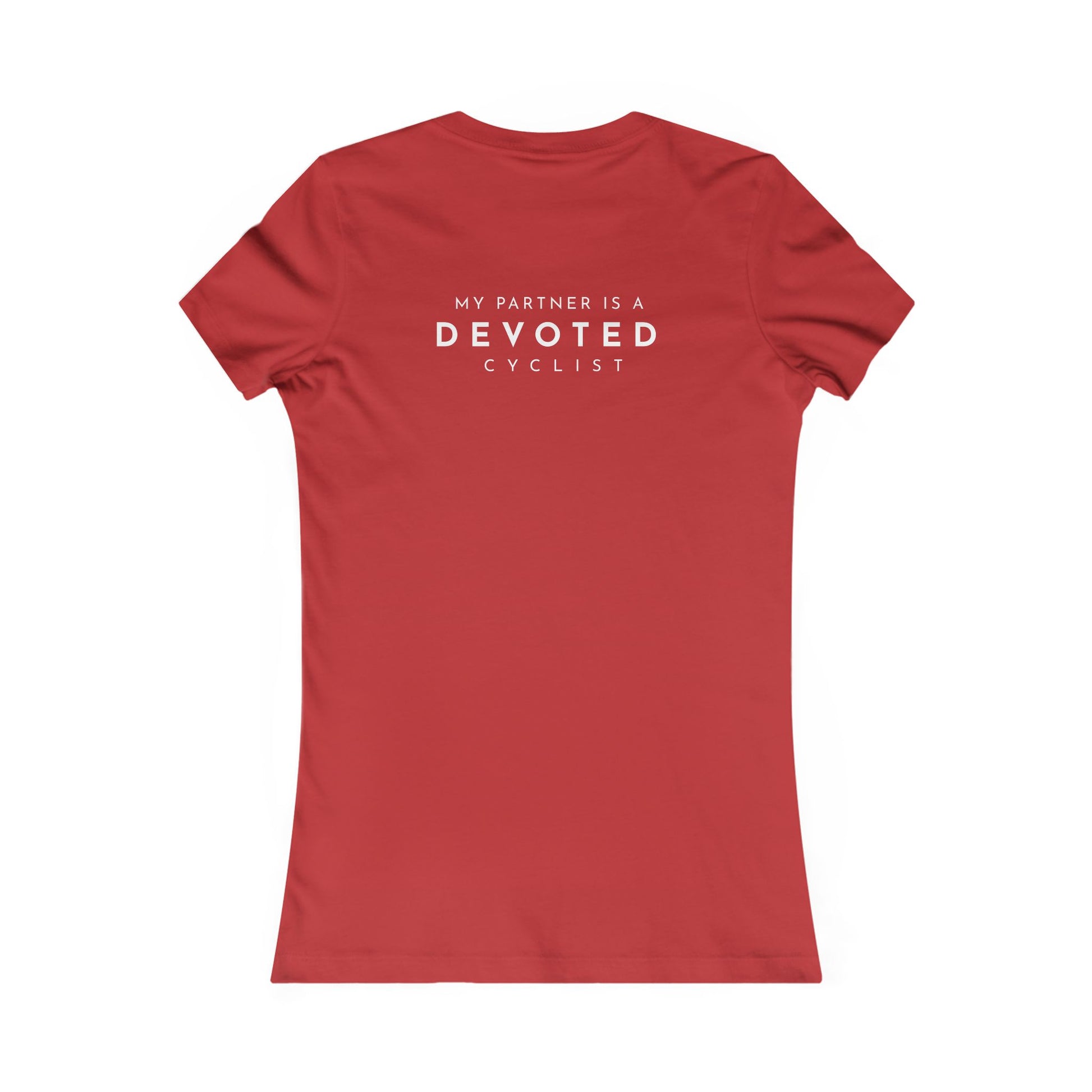 Bicycle Widow humorous women's cycling t-shirt - The Devoted Cyclist