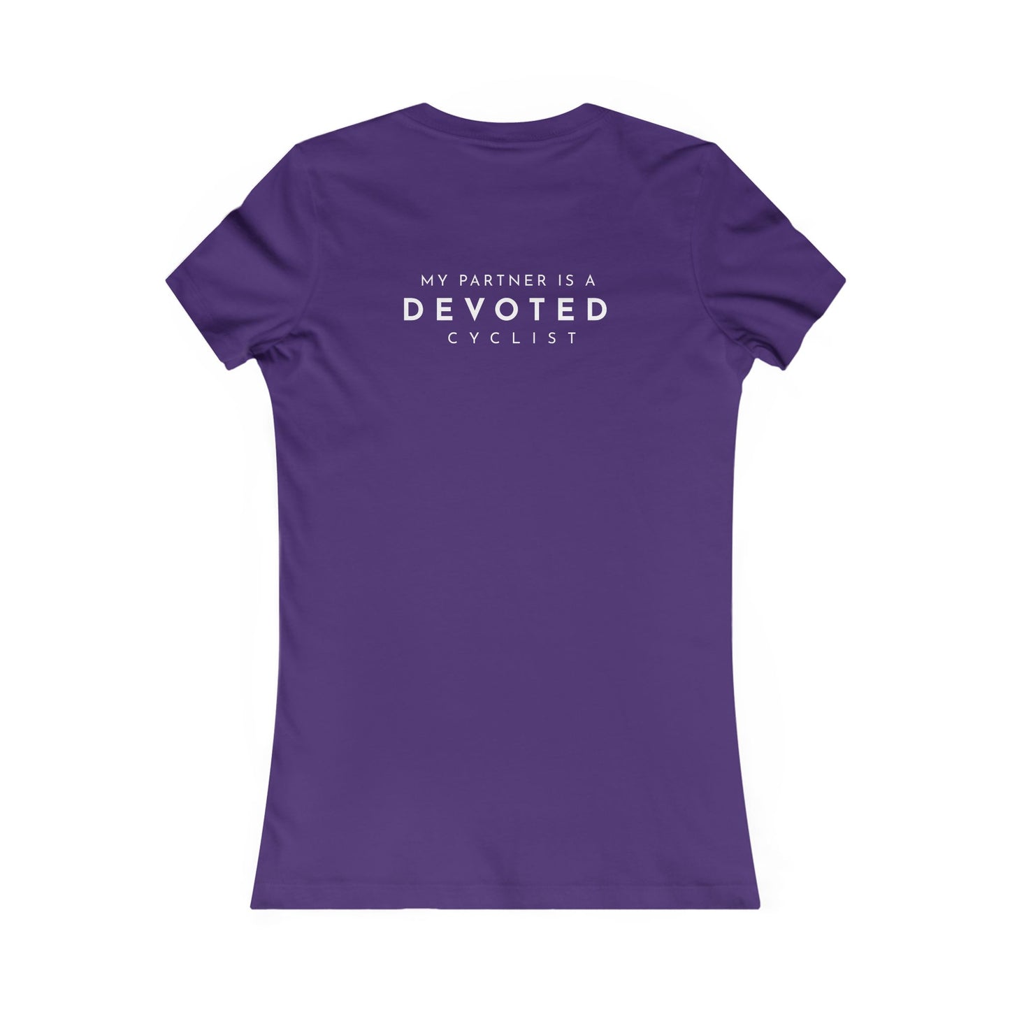 Bicycle Widow humorous women's cycling t-shirt - The Devoted Cyclist