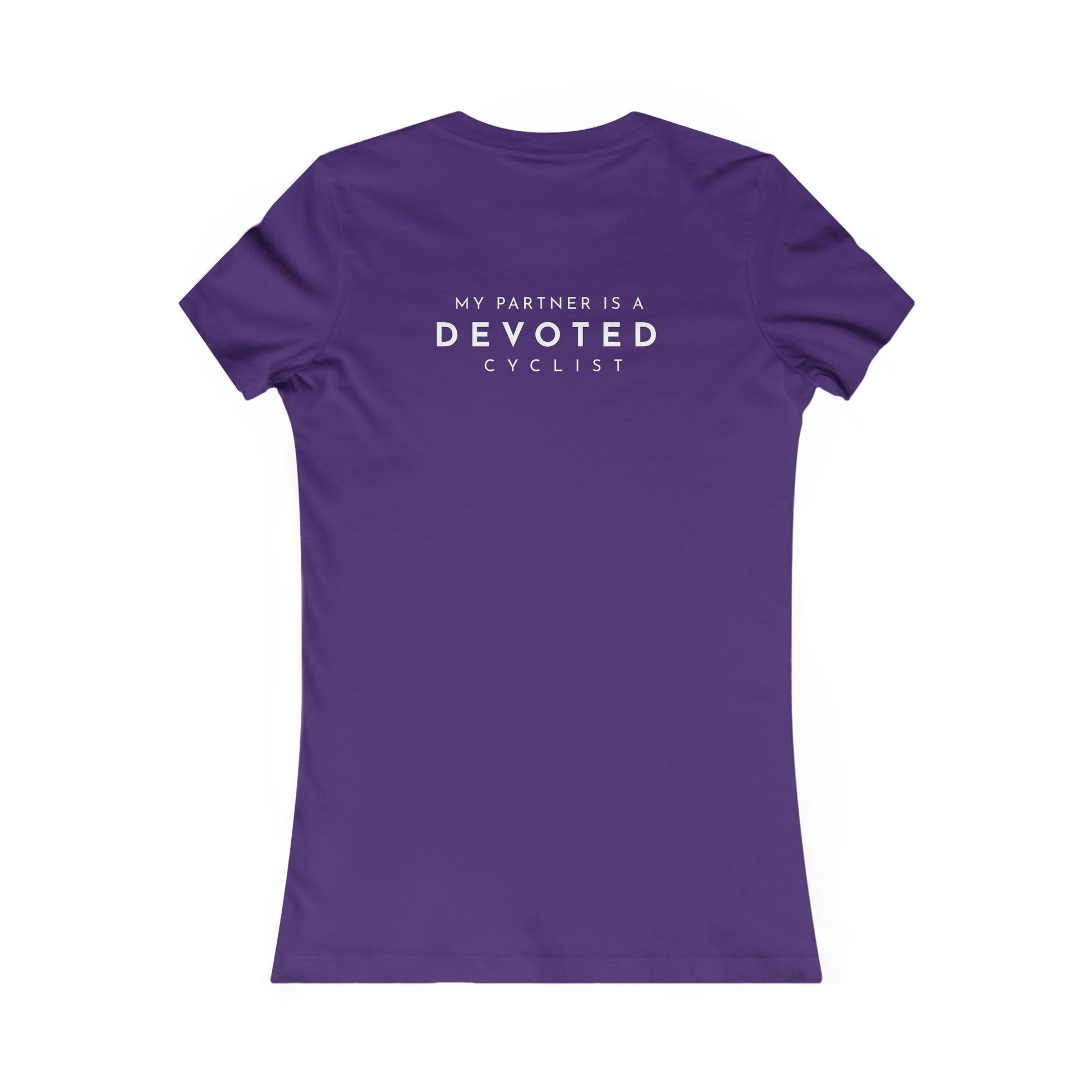 Bicycle Widow humorous women's cycling t-shirt - The Devoted Cyclist