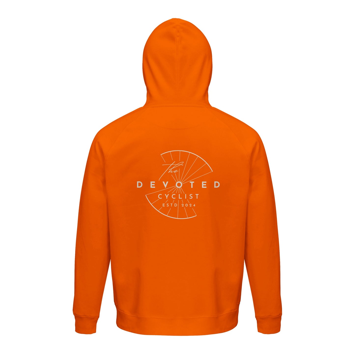 I Am A Devoted Cyclist chest print eco-friendly hoodie - The Devoted Cyclist