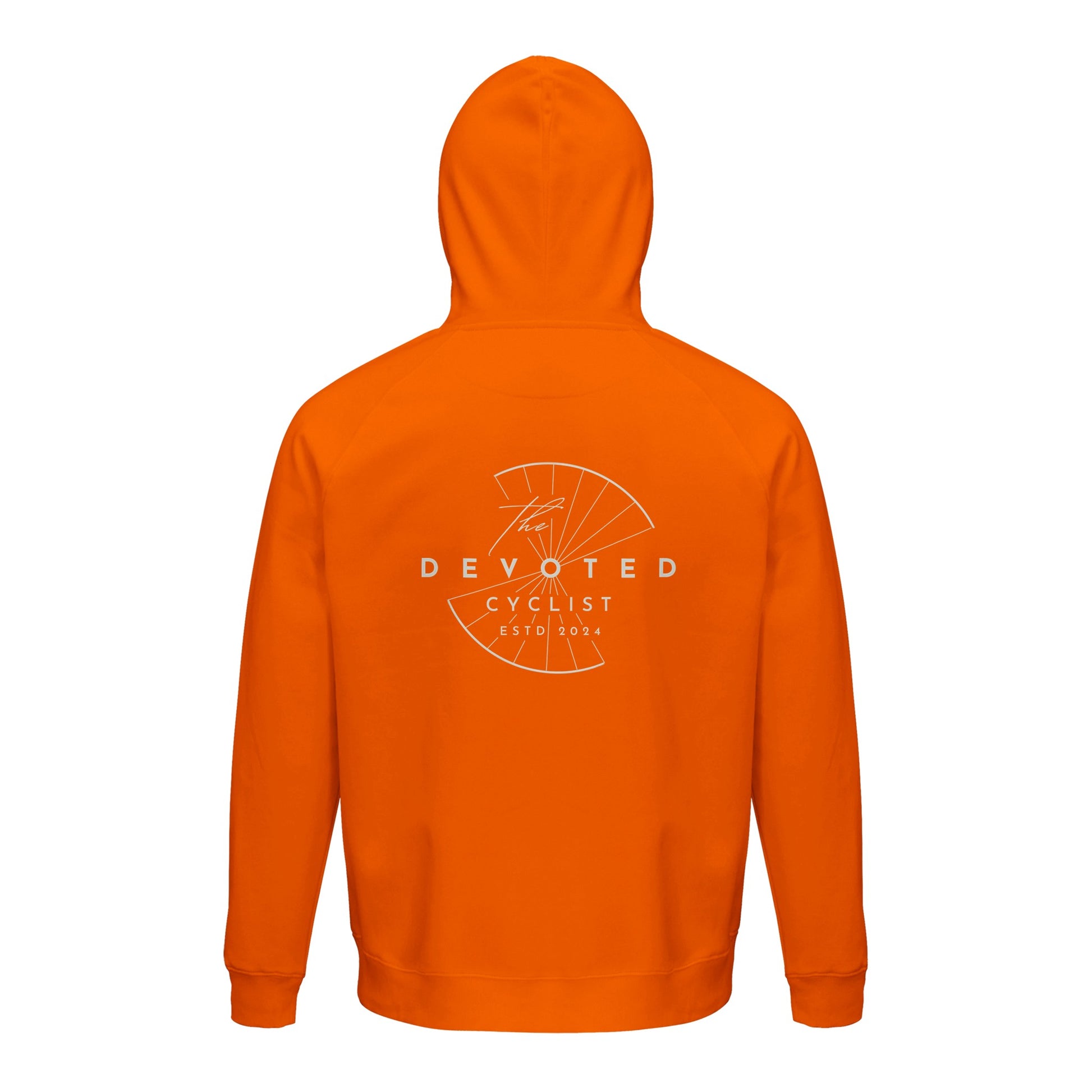 I Am A Devoted Cyclist chest print eco-friendly hoodie - The Devoted Cyclist