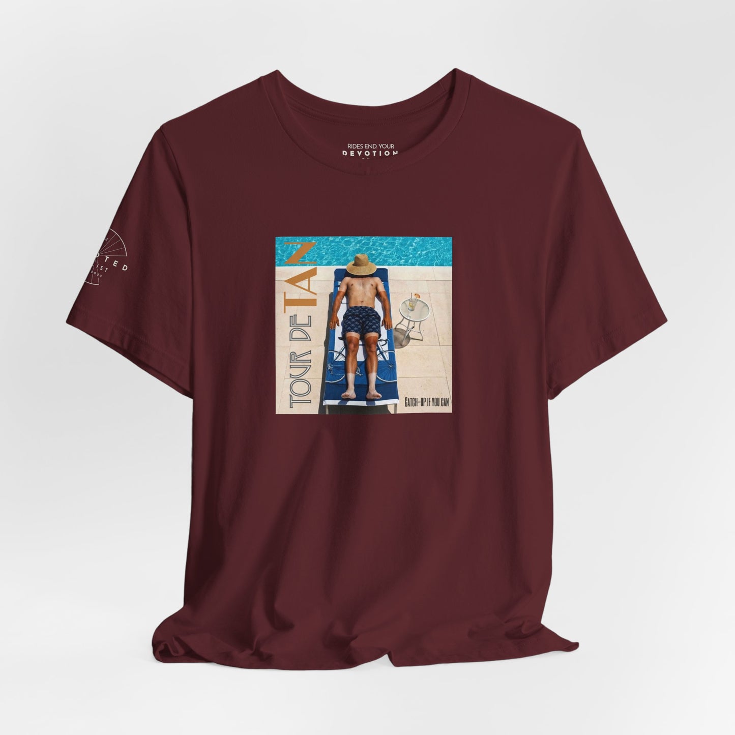 Tour de Tan (Lines) — Classic Cut Cycling T-Shirt