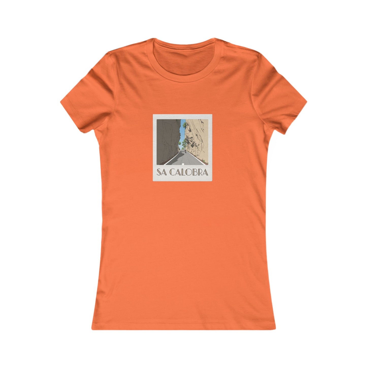 Sa Calobra polaroid women's cycling t-shirt - The Devoted Cyclist