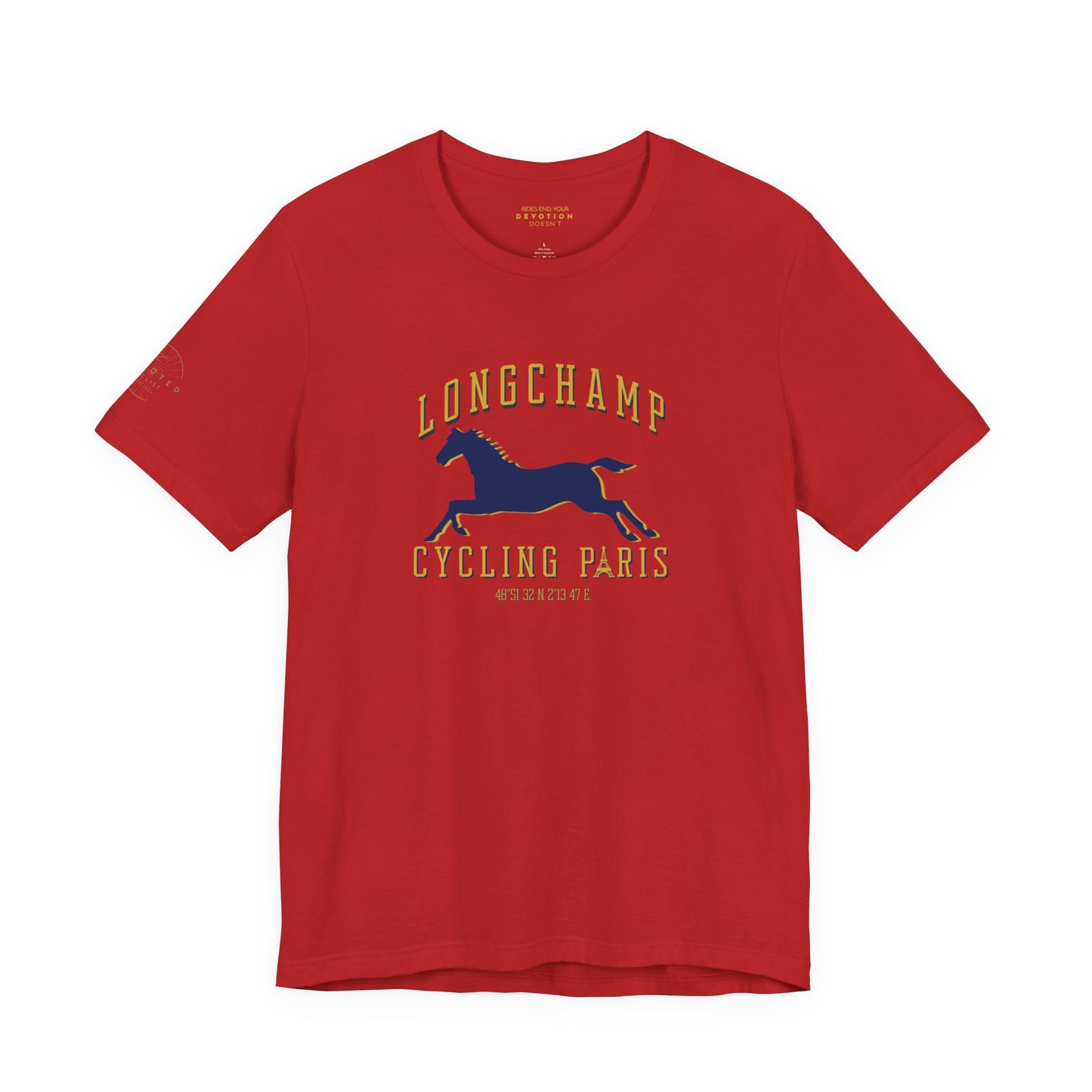Longchamp cycling Paris classic cut cycling t-shirt - The Devoted Cyclist