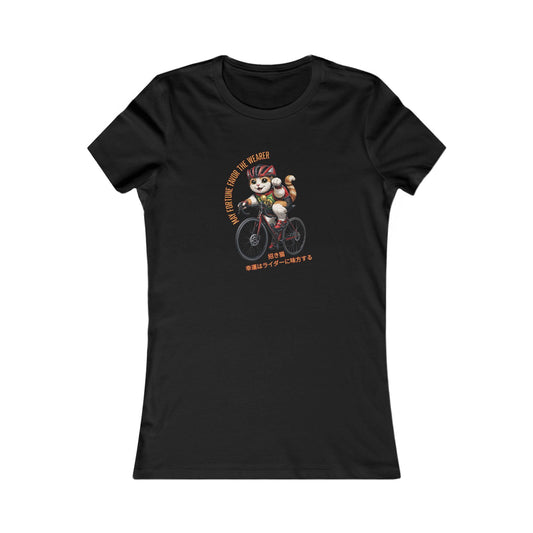 Lucky Kitty - Women's Cycling T-Shirt