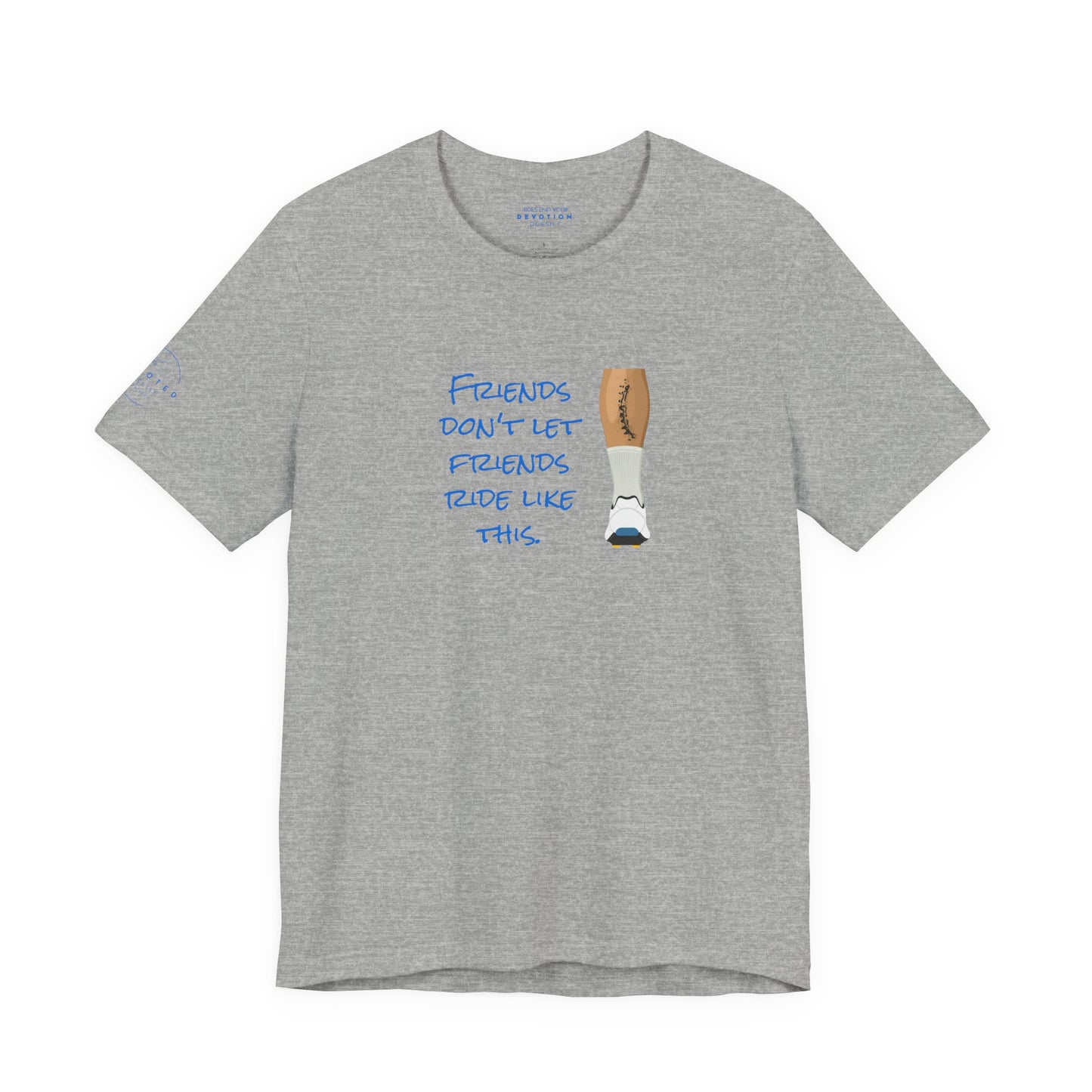 Friends don't let friends classic cut cycling t-shirt - The Devoted Cyclist
