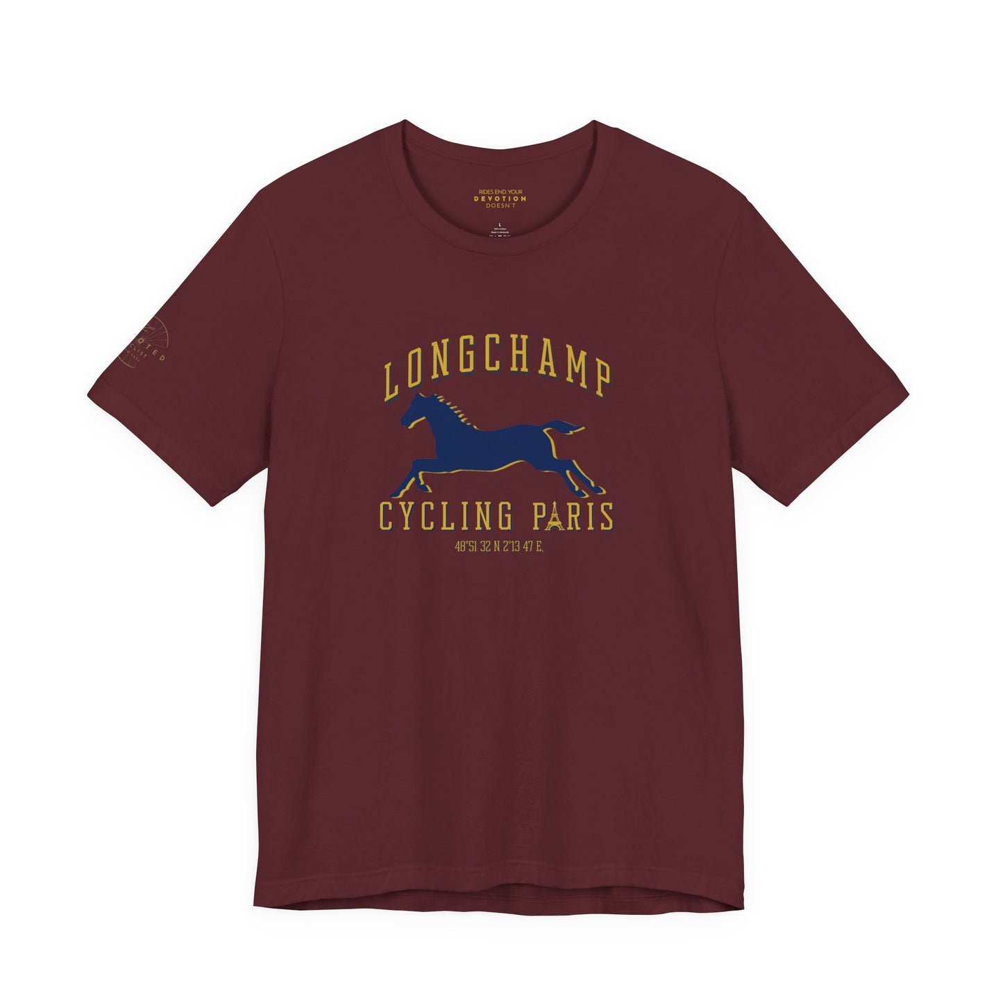 Longchamp cycling Paris classic cut cycling t-shirt - The Devoted Cyclist